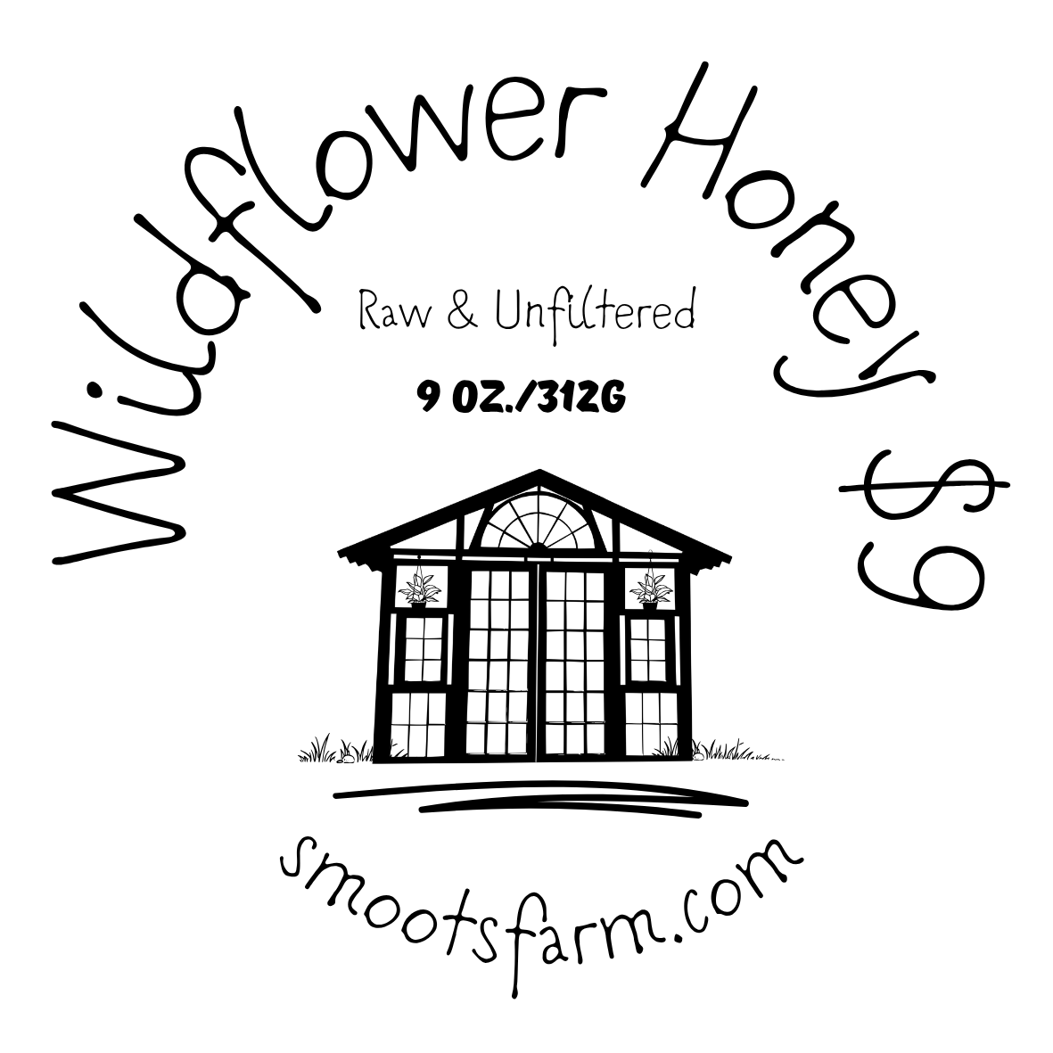 Honey from Smoot's Farm Beehives 9oz