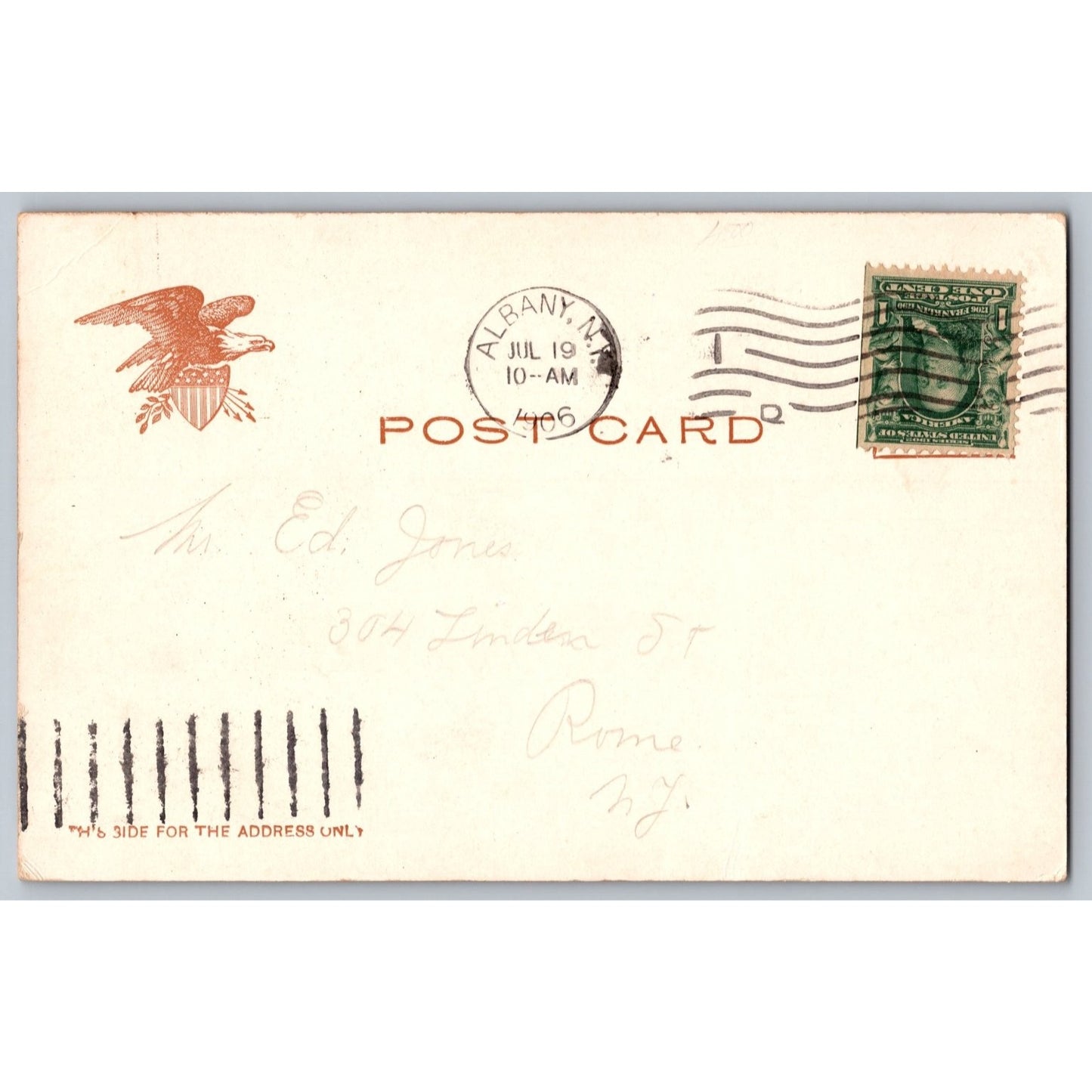 Philadelphia PA Pennsylvania Sunken Gardens Horticultural Hall 1906 Postcard