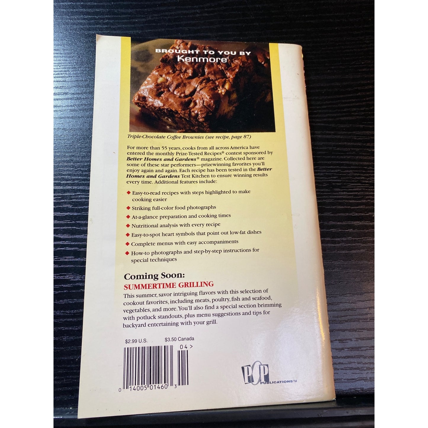 Better Homes & Gardens Prizewinning Recipes Cookbook Booklet