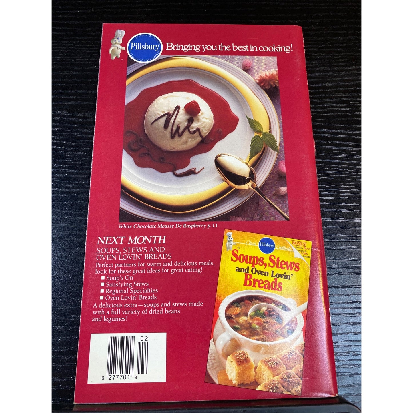 Pillsbury Chocolate Lovers IV Cookbook Magazine 1988 Classic Recipes Desserts & Treats