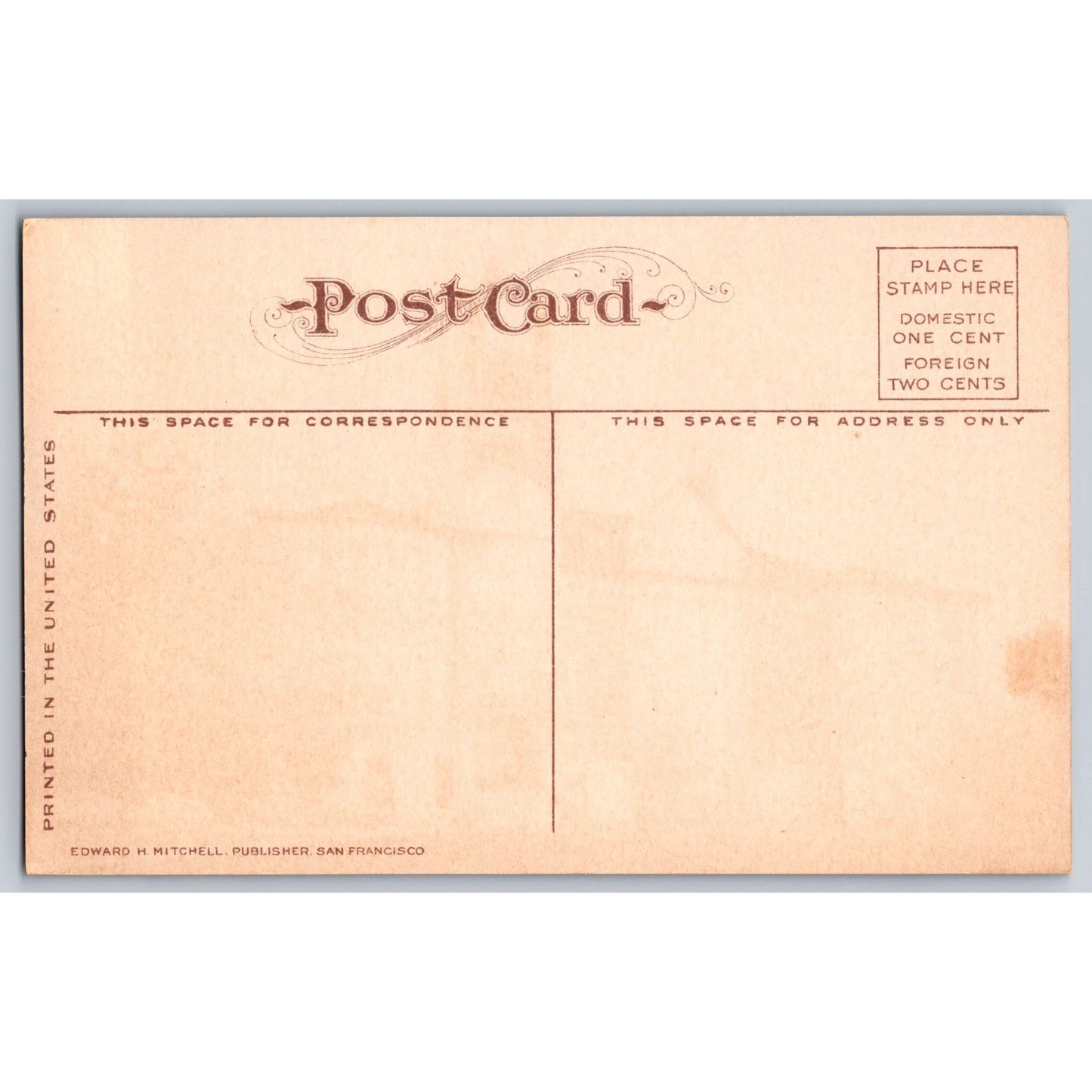 Ashland OR Oregon High School Ashland Divided Back Postcard Mitchell Early 1900s