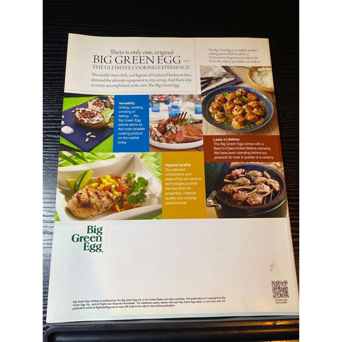 Big Green Egg Lifestyle Magazine Grilling Baking & Cooking Tips