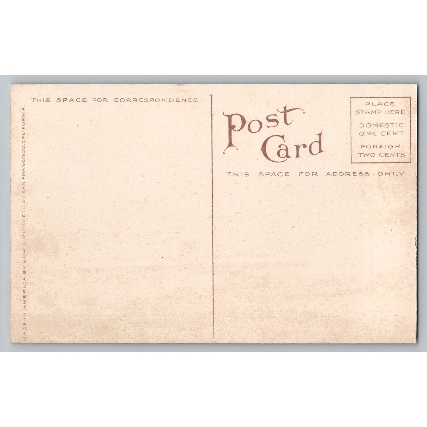 Everett WA Washington Harbor View Divided Back Postcard Edw H Mitchell