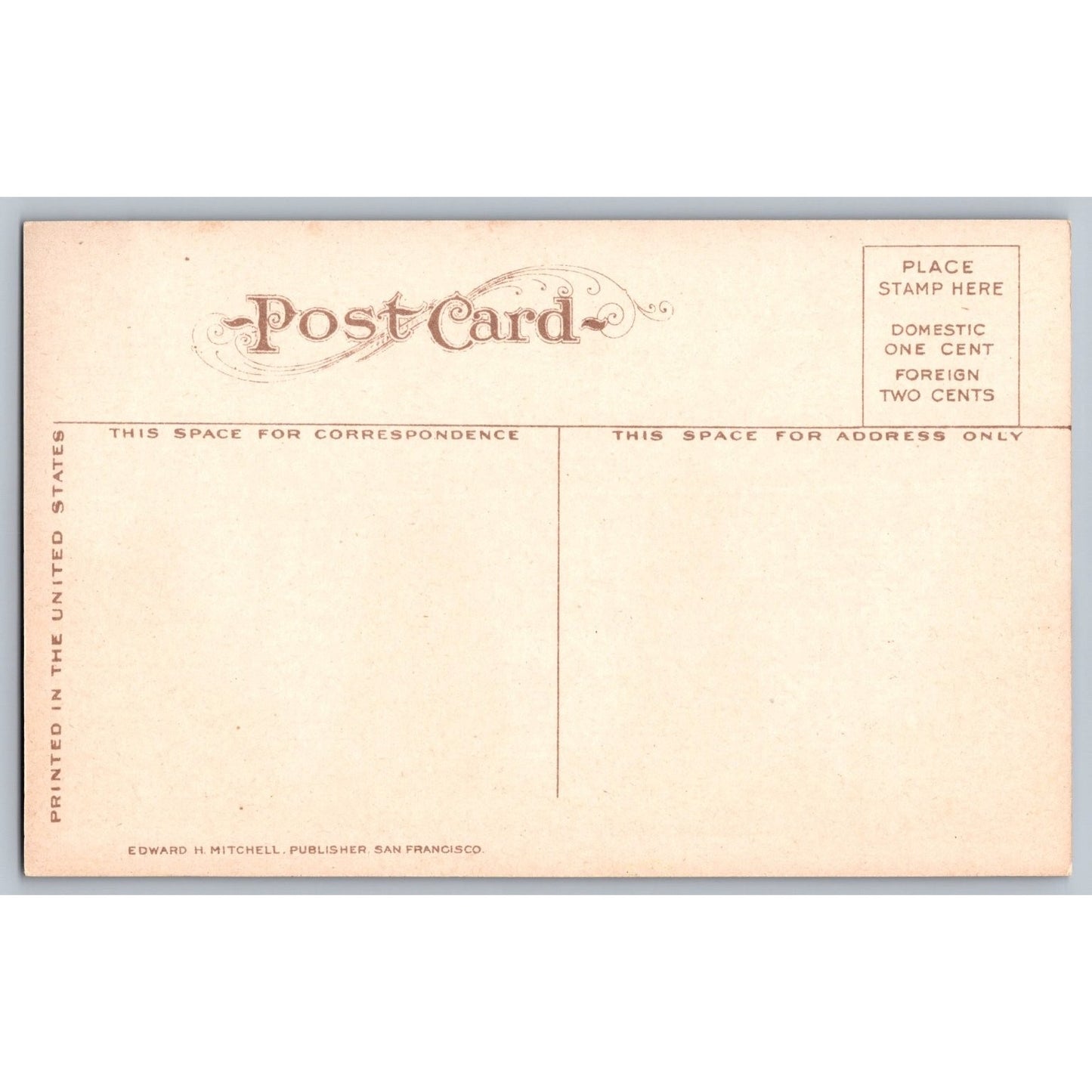 Salem OR Oregon Sacred Heart Academy Divided Back Postcard Edward H Mitchell