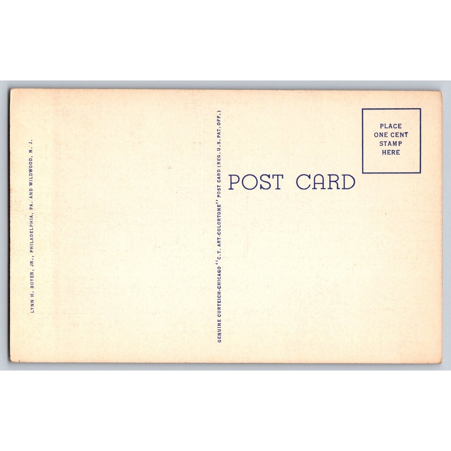 Philadelphia PA Pennsylvania United States Custom House Linen Postcard