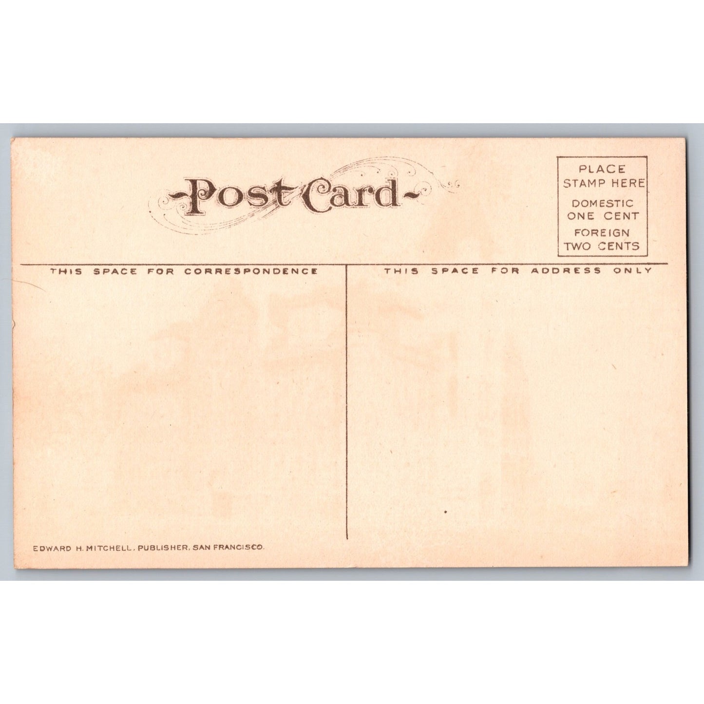 Olympia WA Washington High School Divided Back Postcard Unused Edward H Mitchell