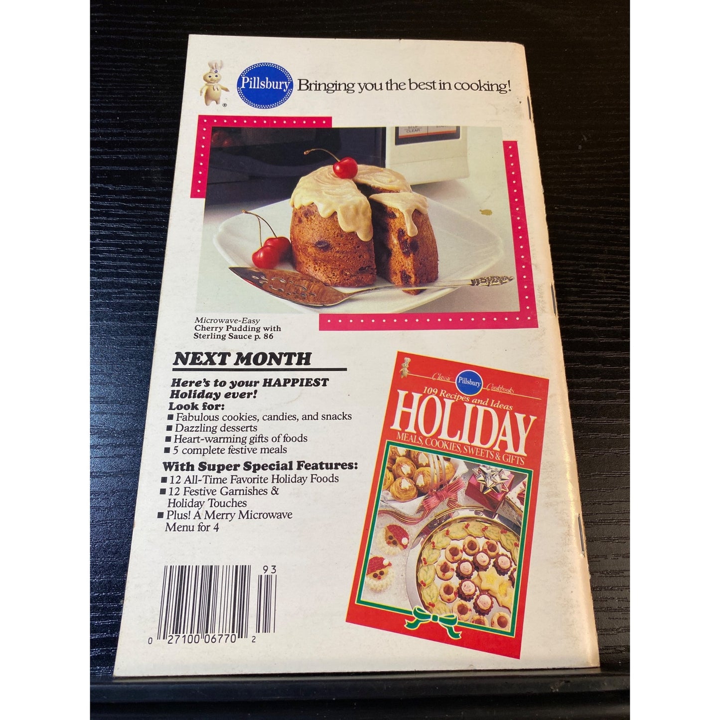 Pillsbury Classic Fall Baking Cookbook Booklet 1988 Cookies Breads Pies Desserts