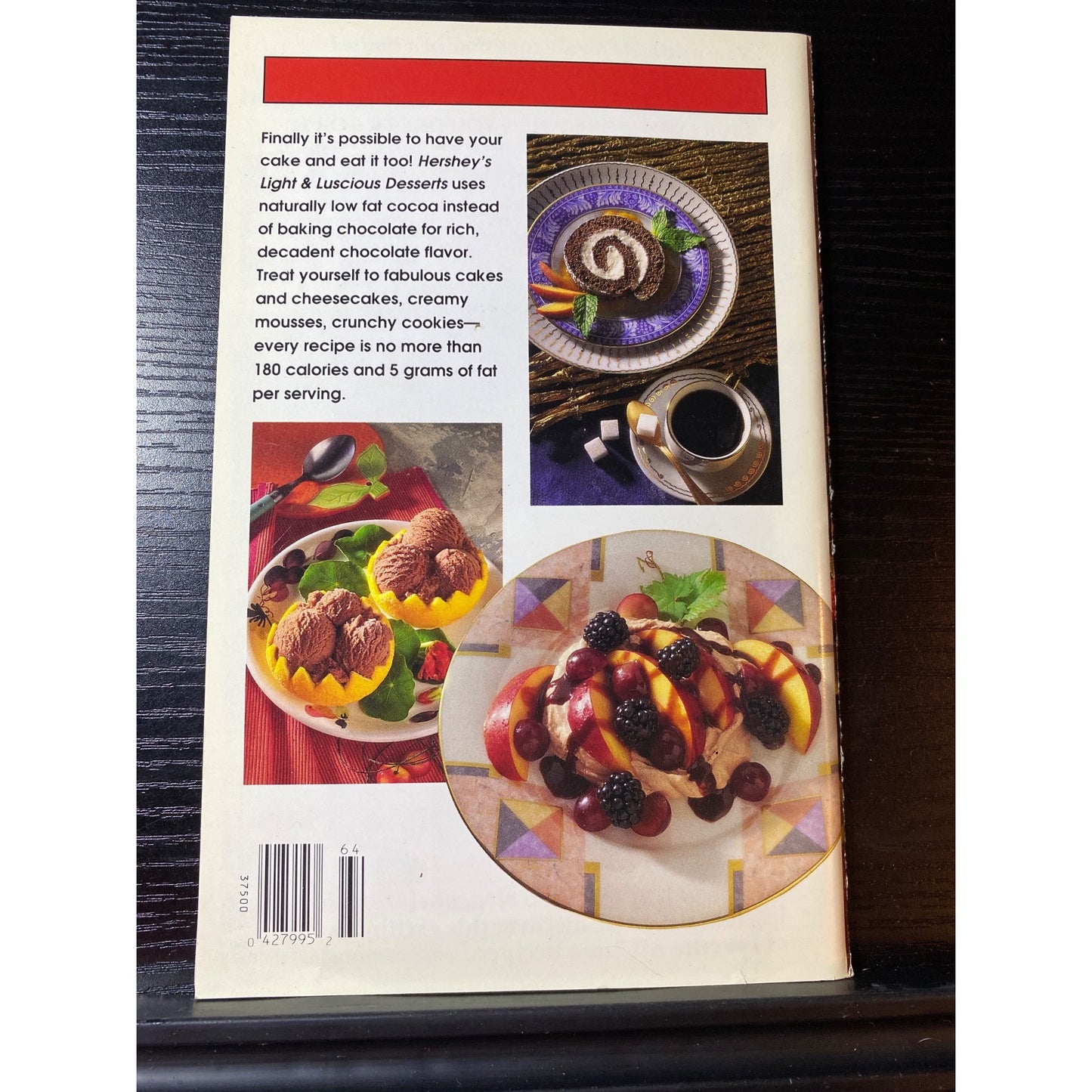 Hersheys Light & Luscious Desserts Favorite Name Brand Recipes Cookbook Booklet