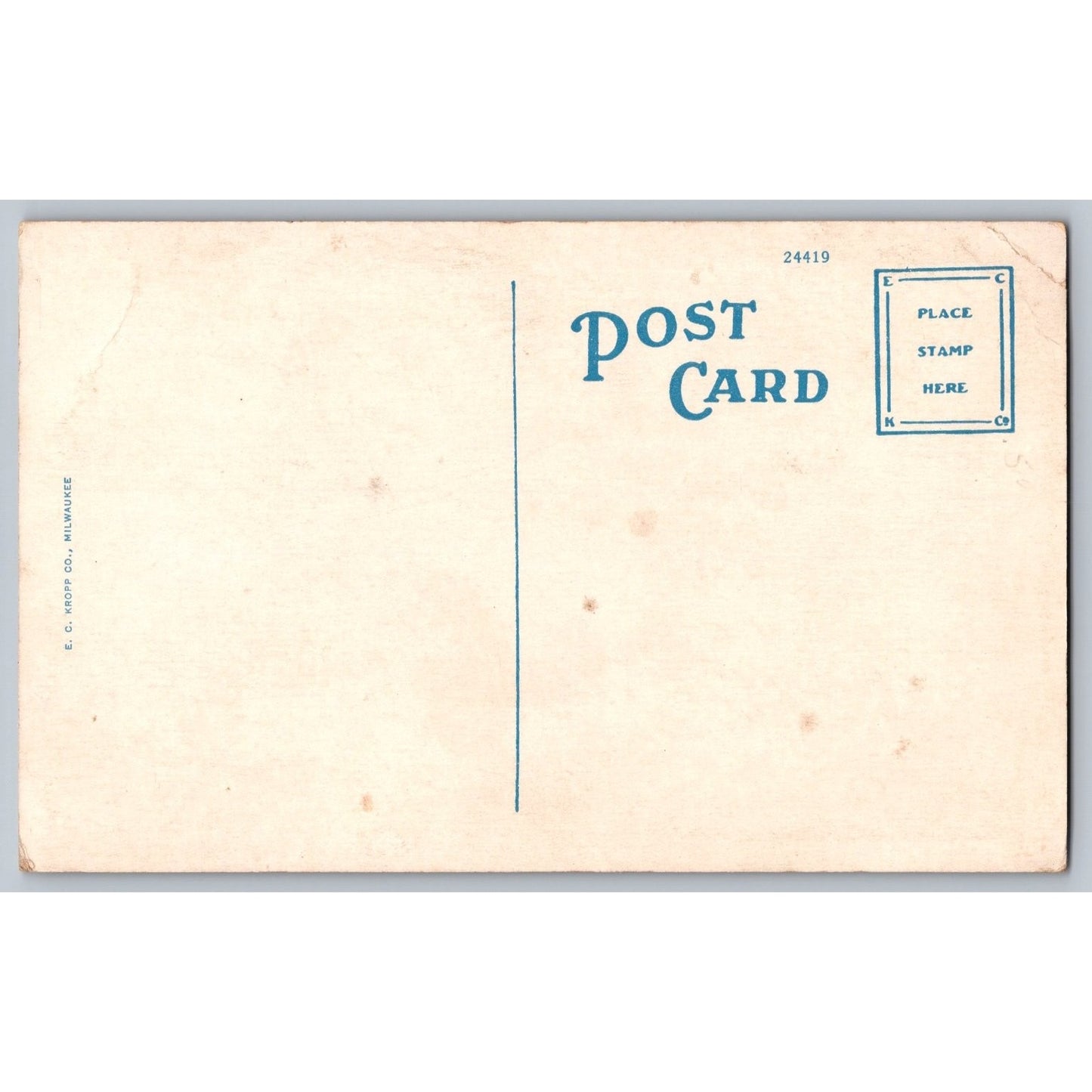 New York City NY Langwell Hotel Times Square White Border Postcard EC Kropp Co