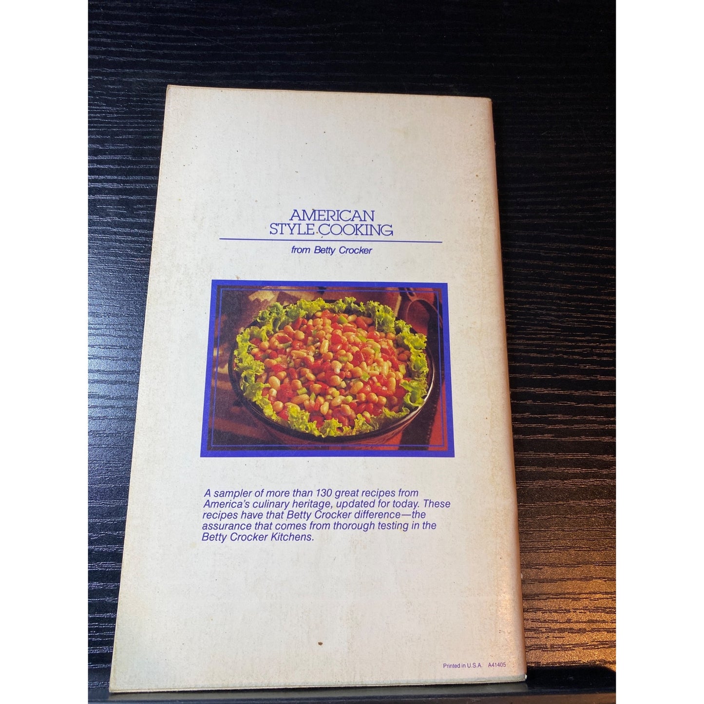 American Style Cooking By Betty Crocker 1984 Cookbook Booklet
