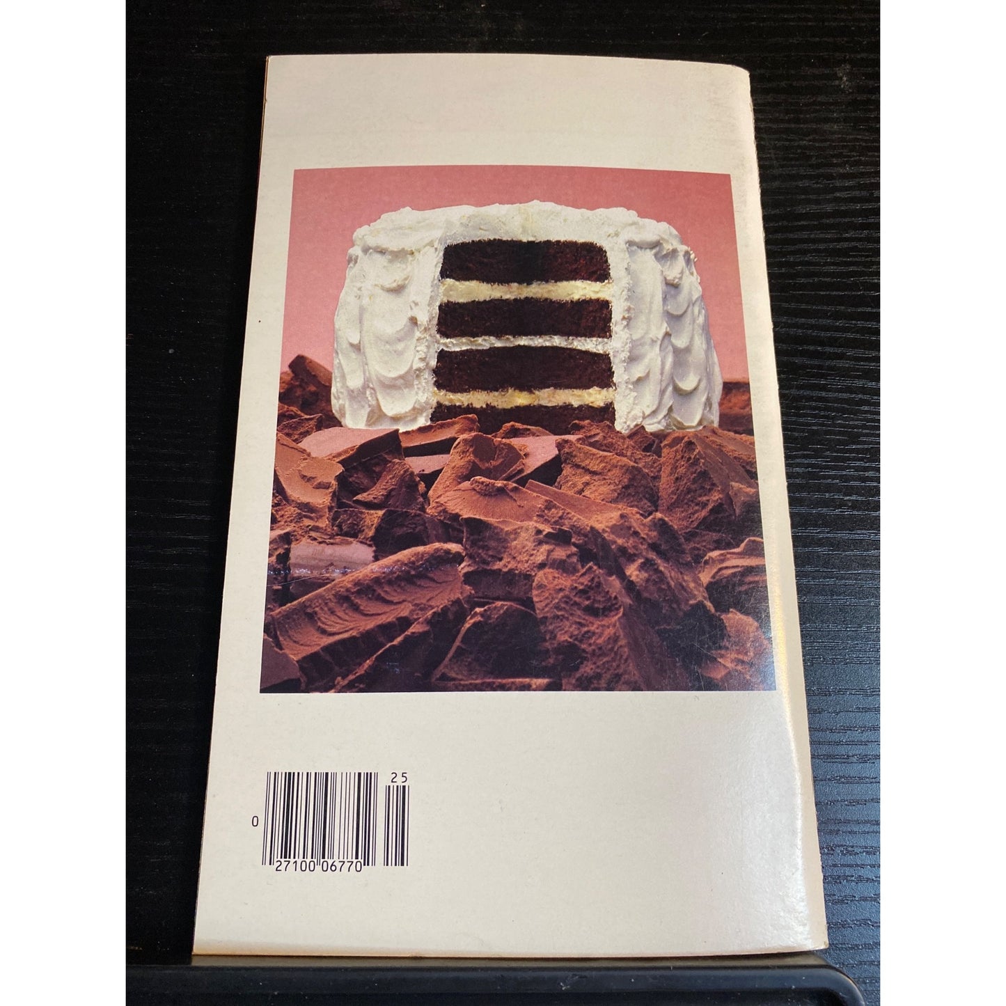 Pillsbury Chocolate Lovers Cookbook Paperback Booklet 1984 Dessert