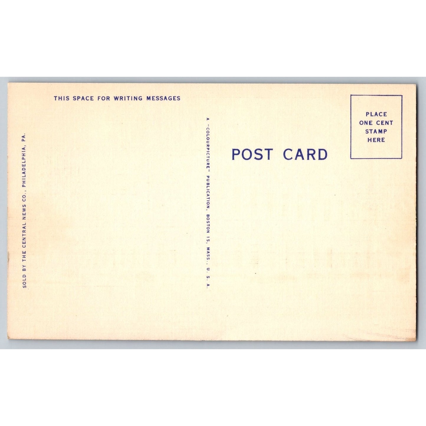Philadelphia PA Pennsylvania Free Library Benjamin Franklin Pkwy Linen Postcard