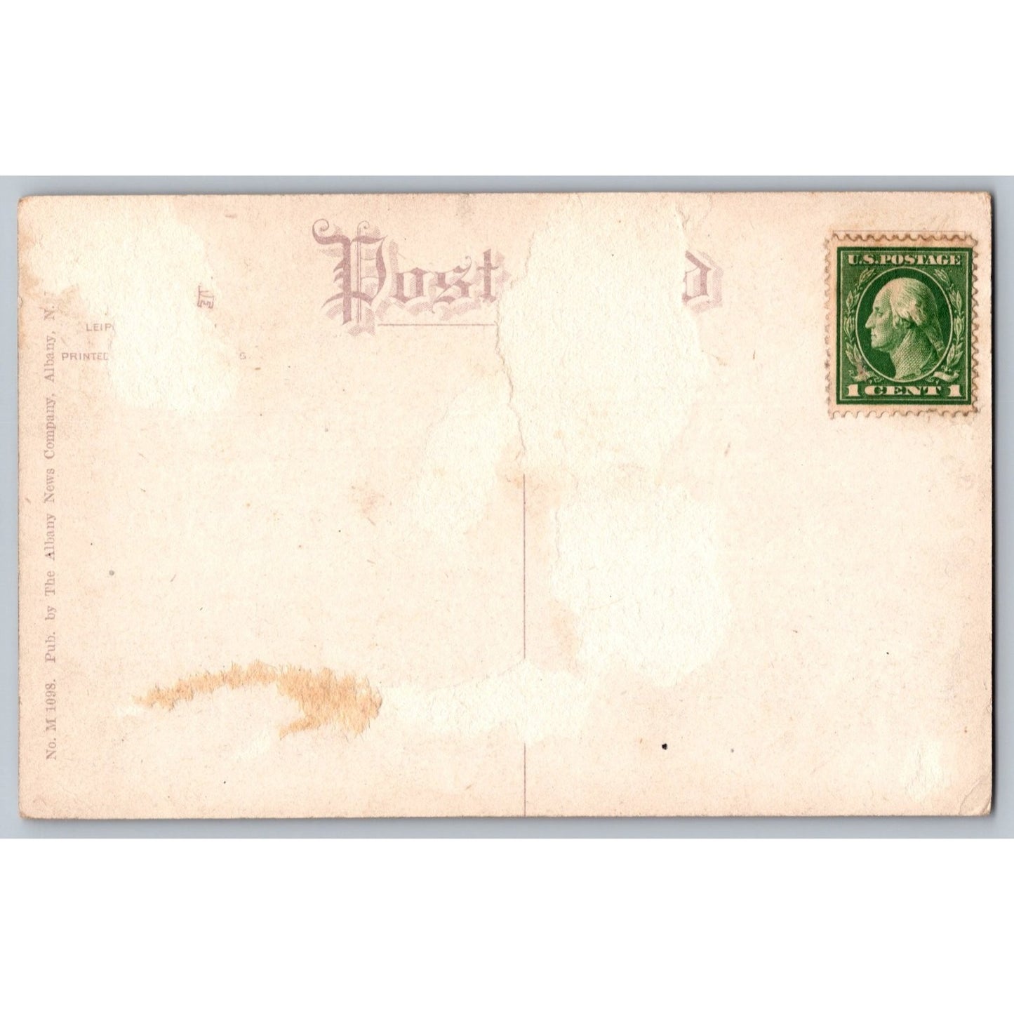 Rensselaer NY New York Old Forbes Manor House Revolutionary Early 1900s Postcard