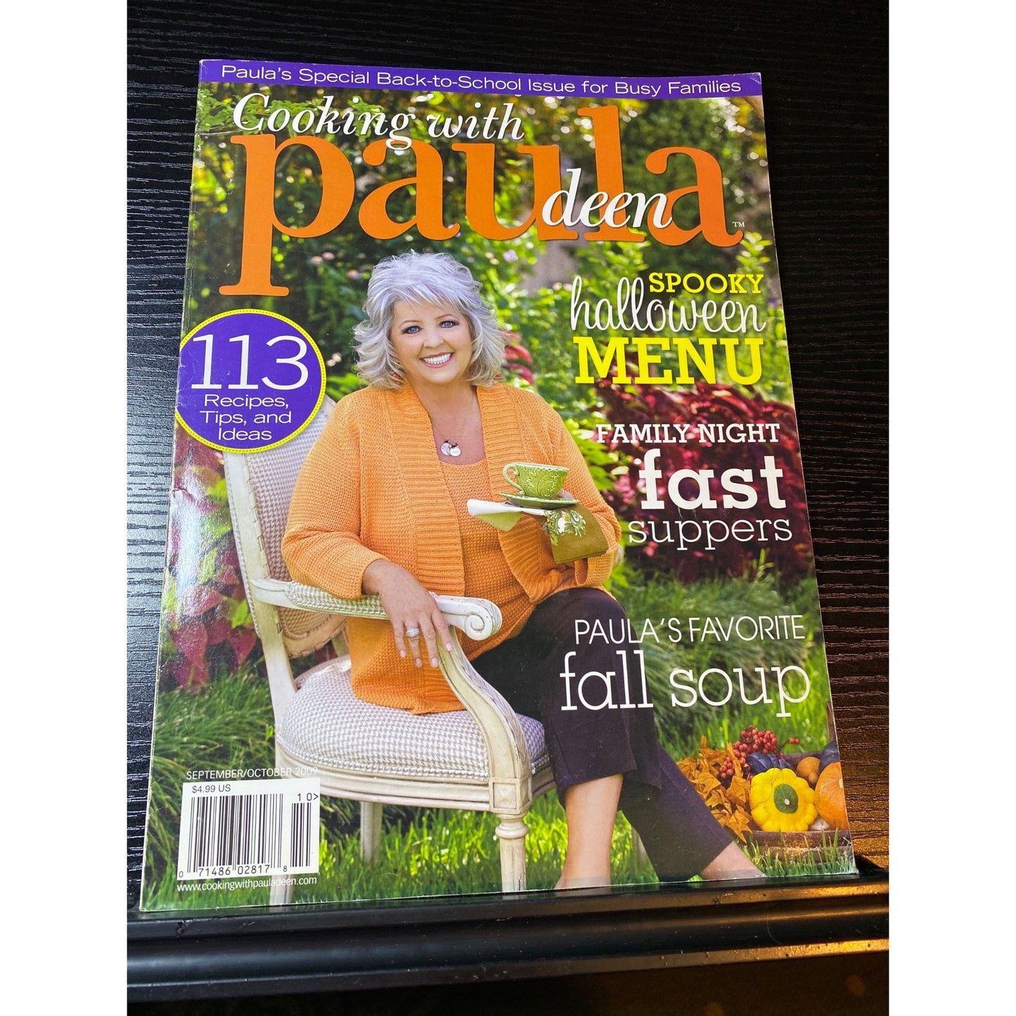 Cooking With Paula Deen Magazine Sep/Oct 2007 Two Issues In One