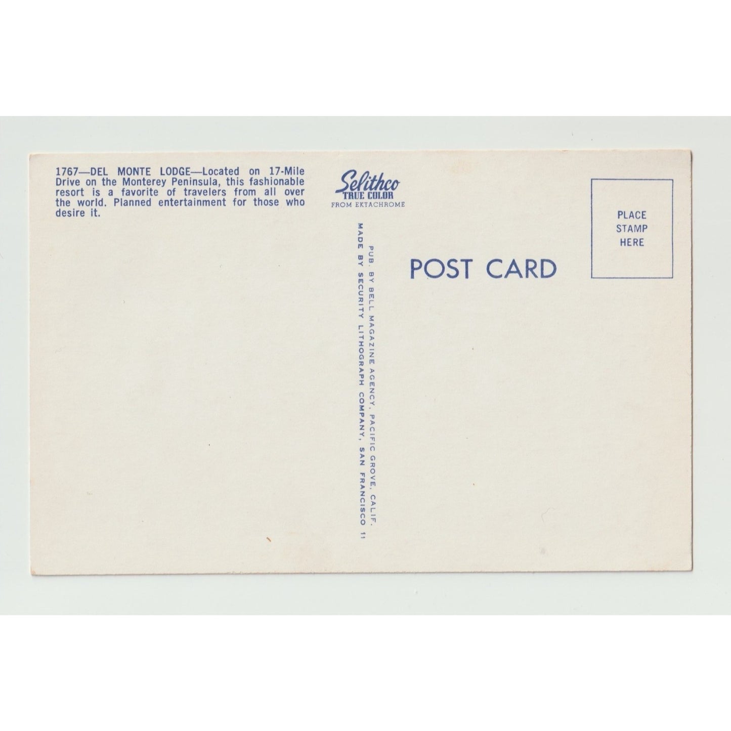 Sacramento CA California Sutter's Fort Chrome Postcard Unused