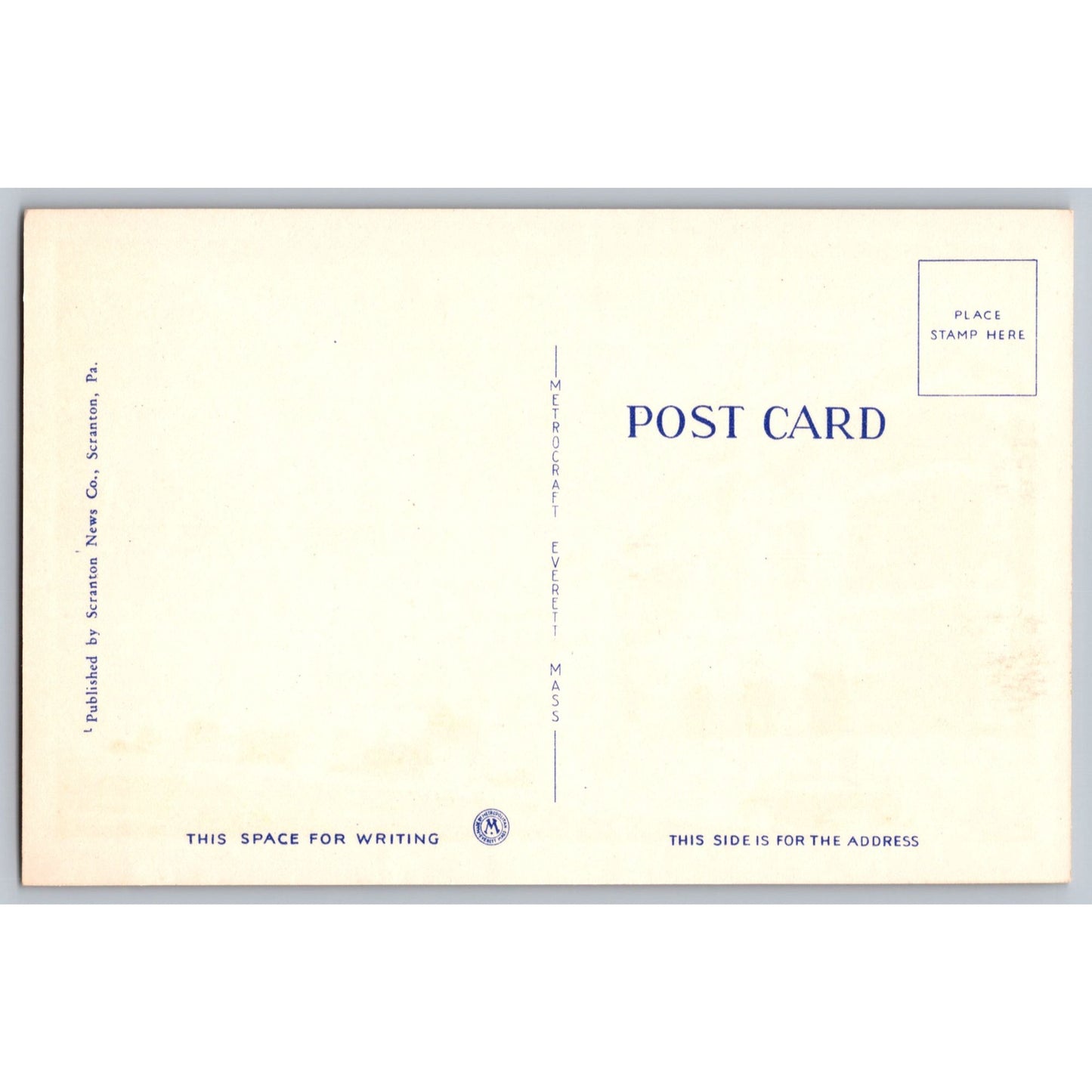 Scranton PA Pennsylvania University Main Buildings Postcard Scranton News Co