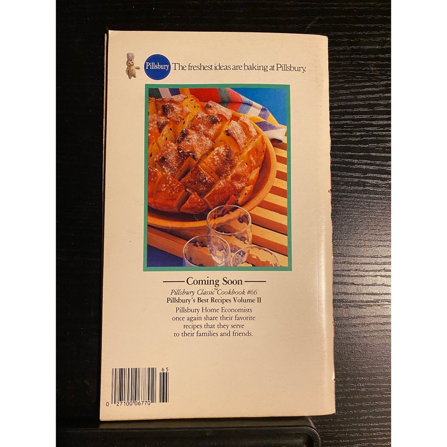 Pillsbury Classic Cookbook Booklet Summer Fun Cook #65 1986 Picnic BBQ Snacks