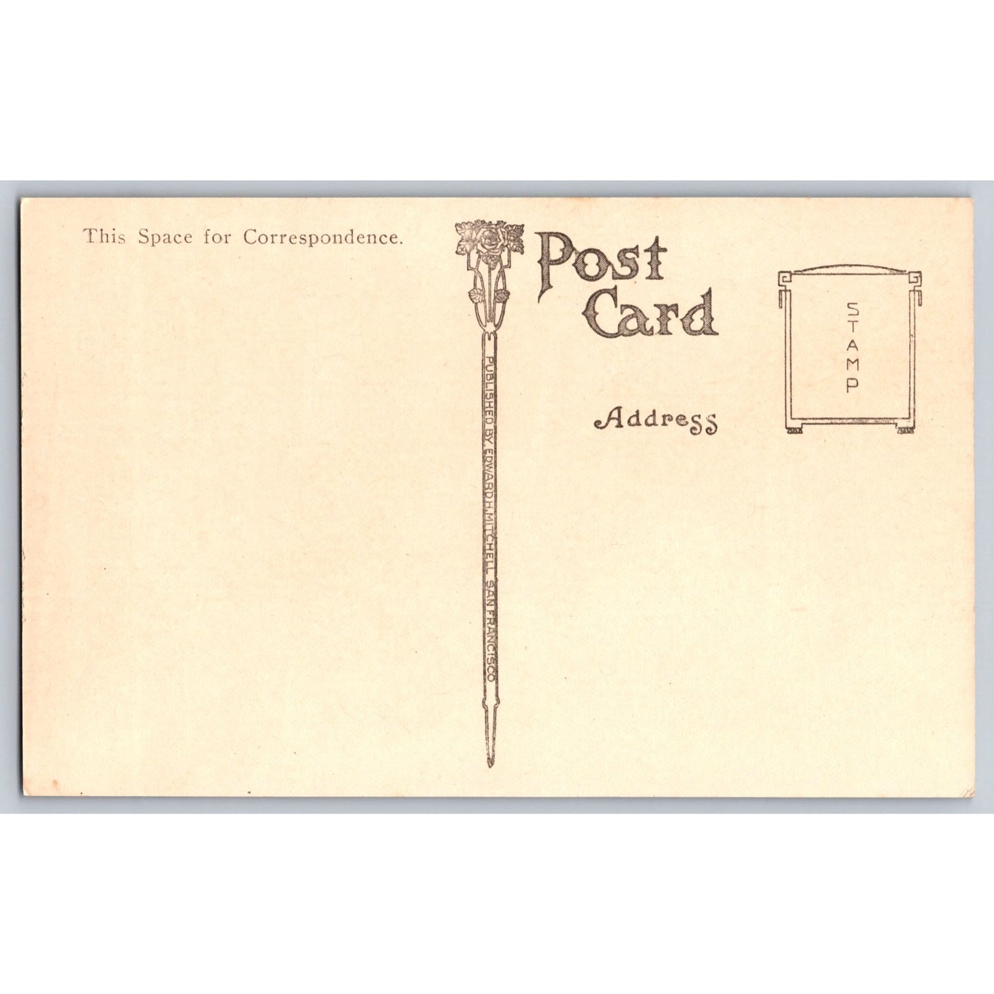 Portland OR Oregon First Congregational Church Divided Back Postcard Unused