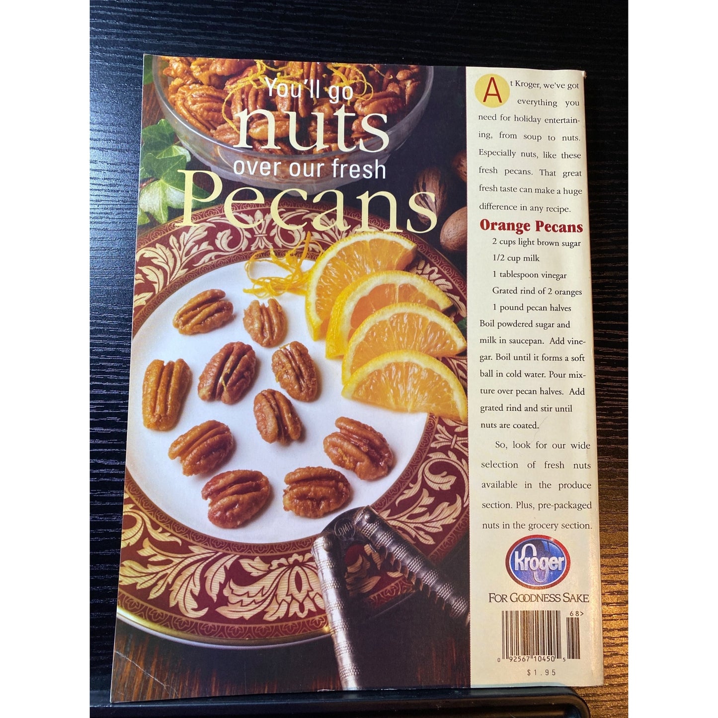 Goodness Fall 1997 Kroger Magazine Featuring Holiday Recipes & Entertaining Tips