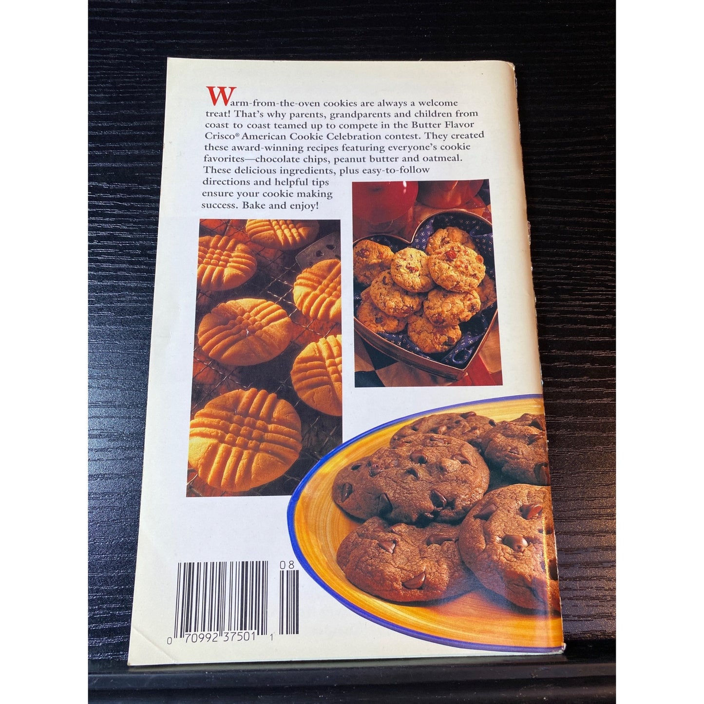 Crisco American Cookie Celebration II Recipe Cookbook Booklet 1992