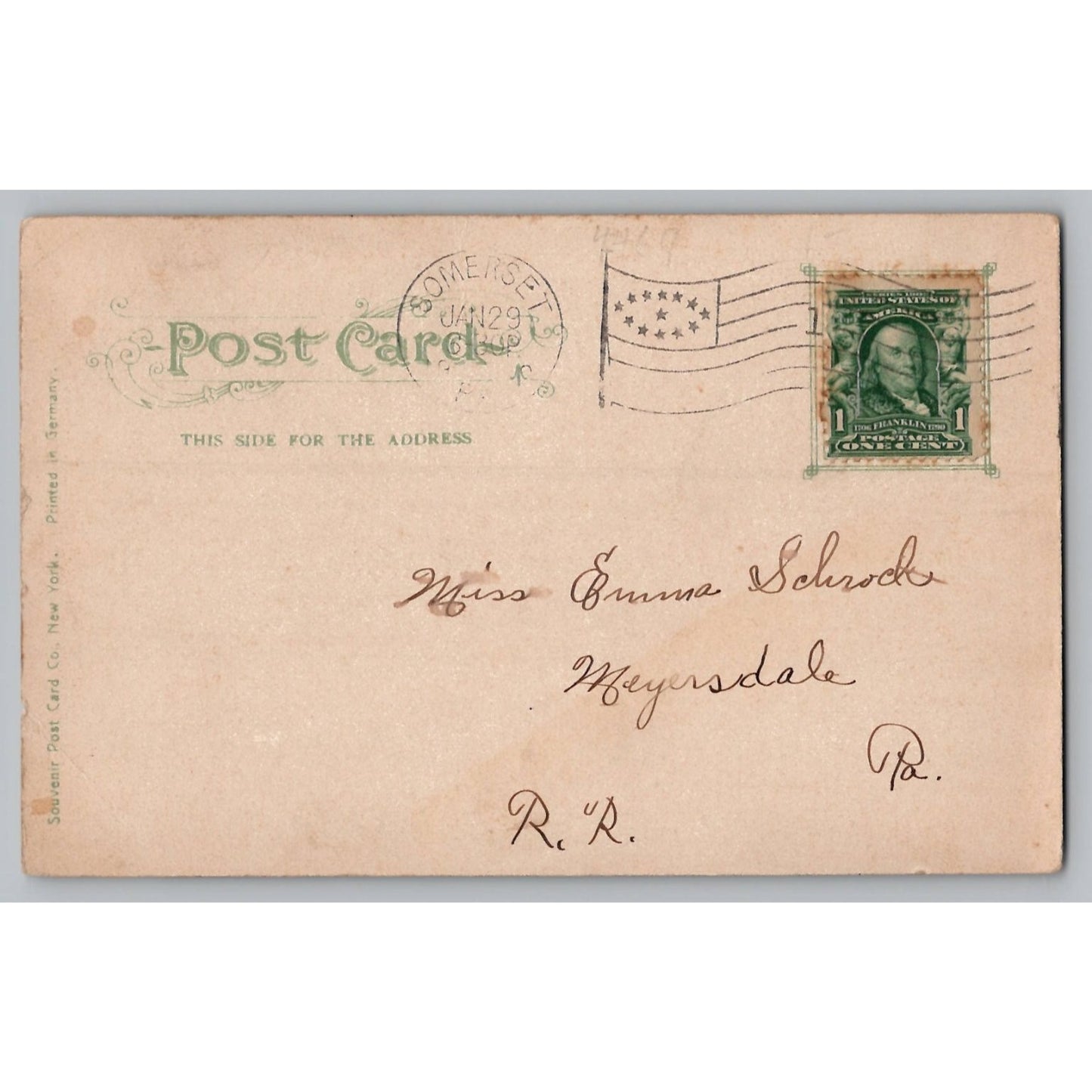 Providence RI Rhode Island New State Capitol Undivided Back Postcard Early 1900s