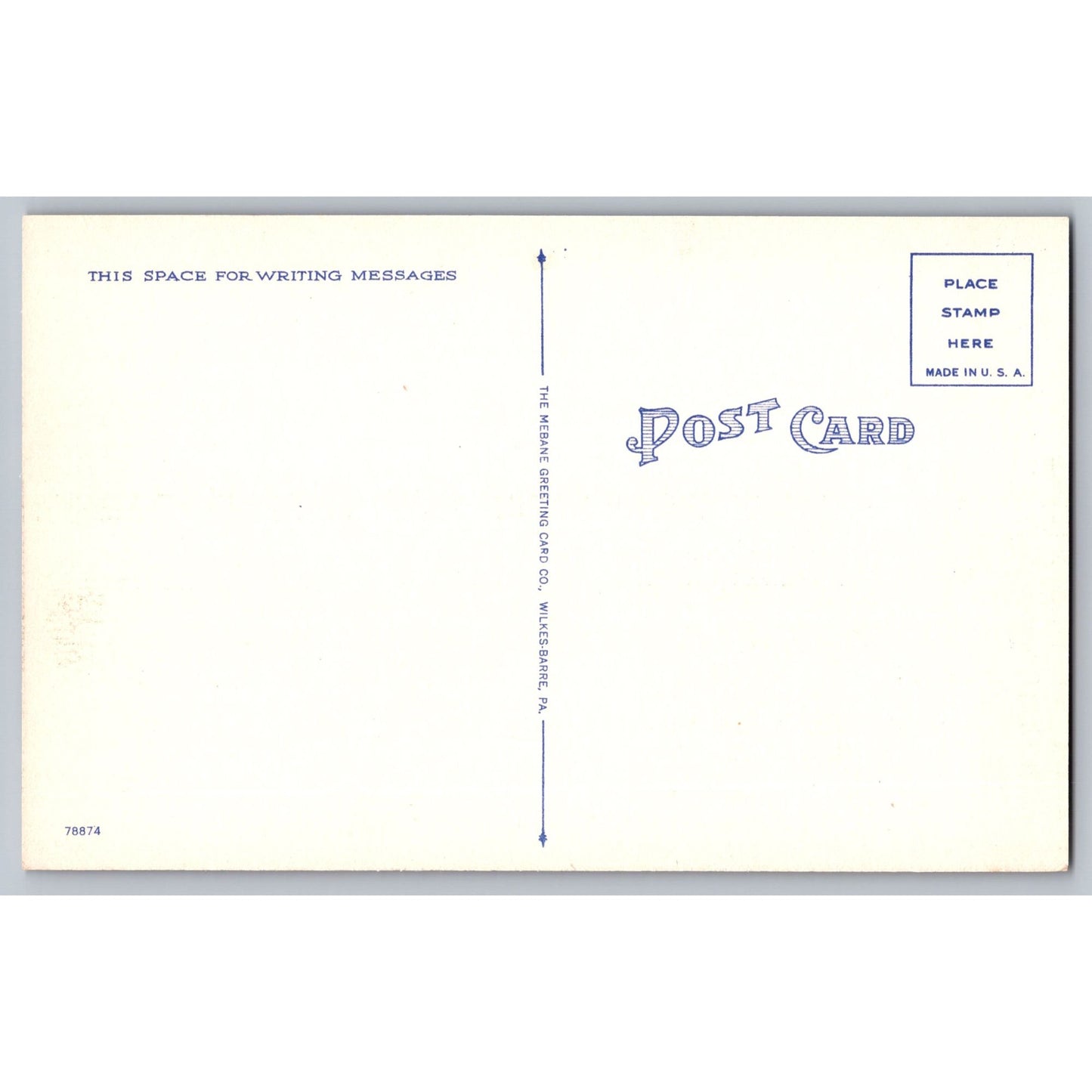 Allentown PA Pennsylvania Central Catholic High School Rockne Hall Linen Postcard