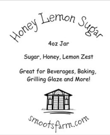 Honey Lemon Sugar 4 oz