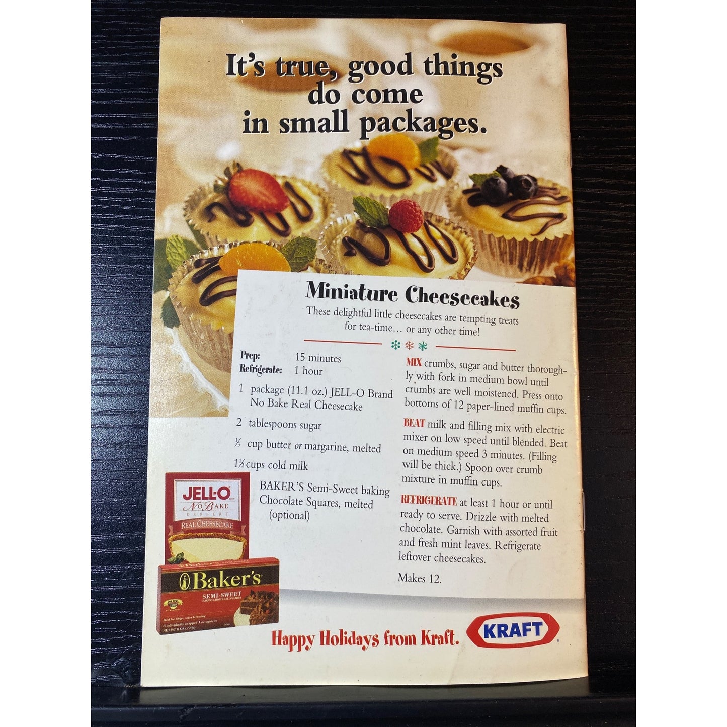 Southern Living Holiday Celebrations Cookbook Booklet Recipes Kraft & Brunos