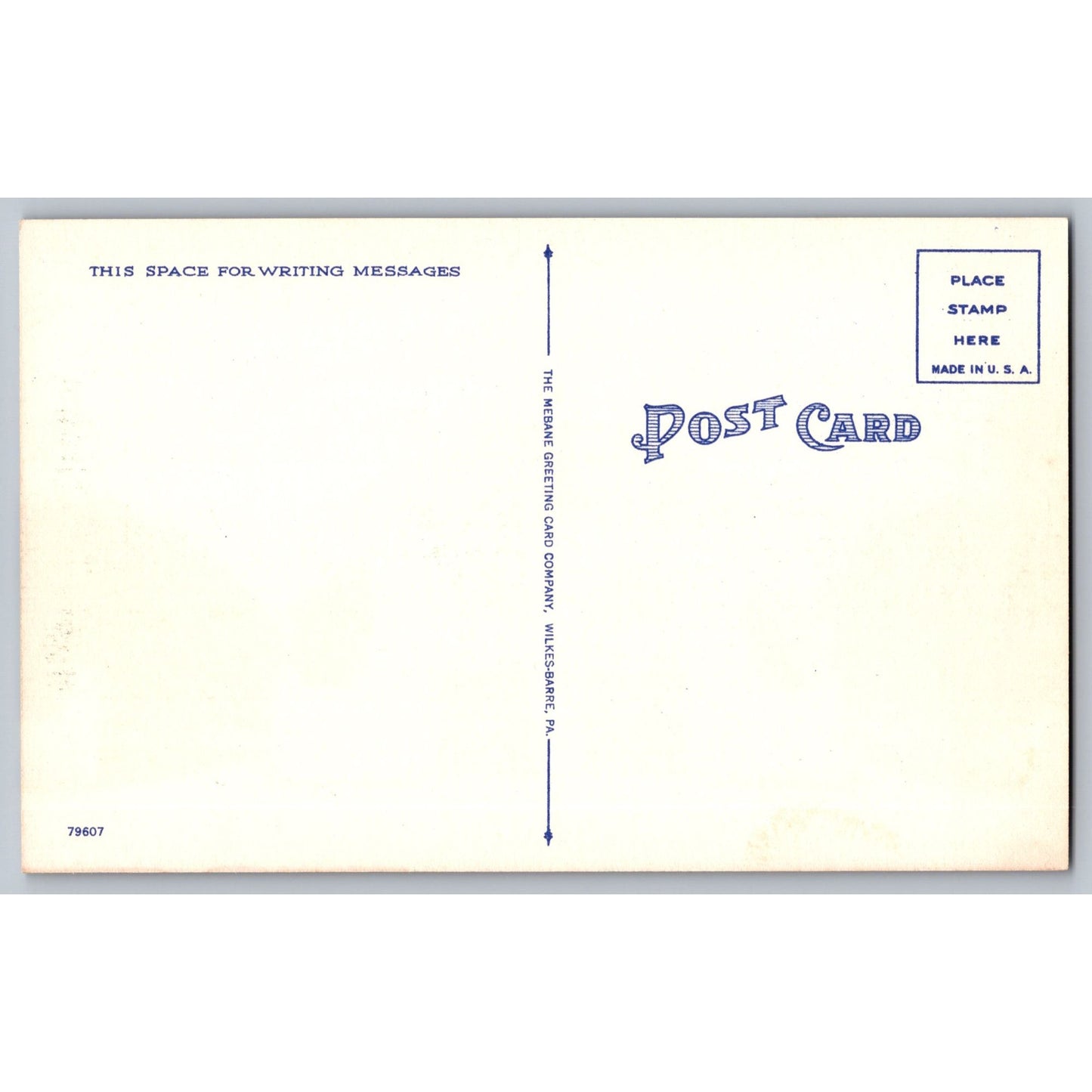 Postcard PA Pennsylvania Mt Carmel Anthracite Fire Co Department Linen Unused