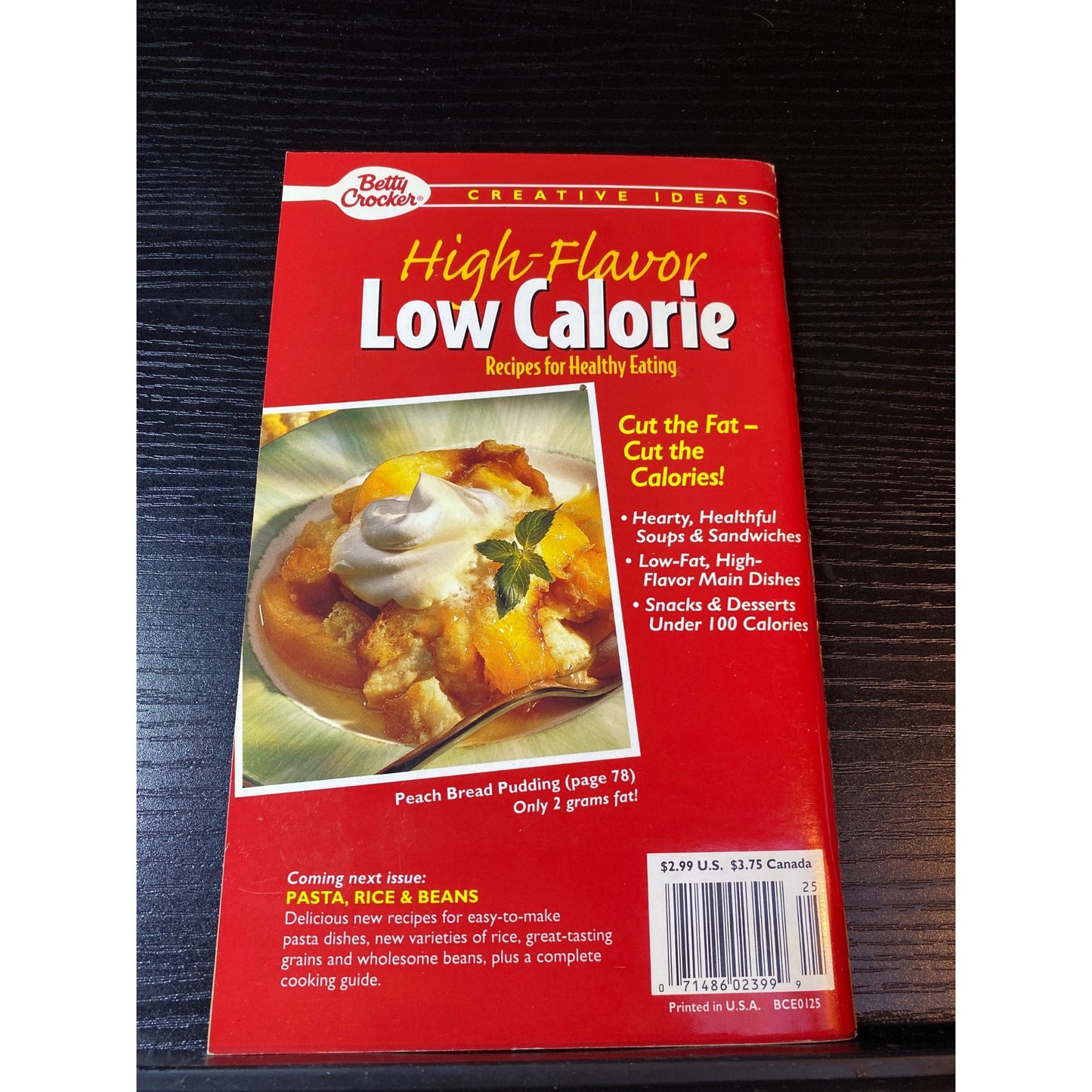 Betty Crocker High-Flavor Low-Calorie Cookbook Recipes For Healthy Eating