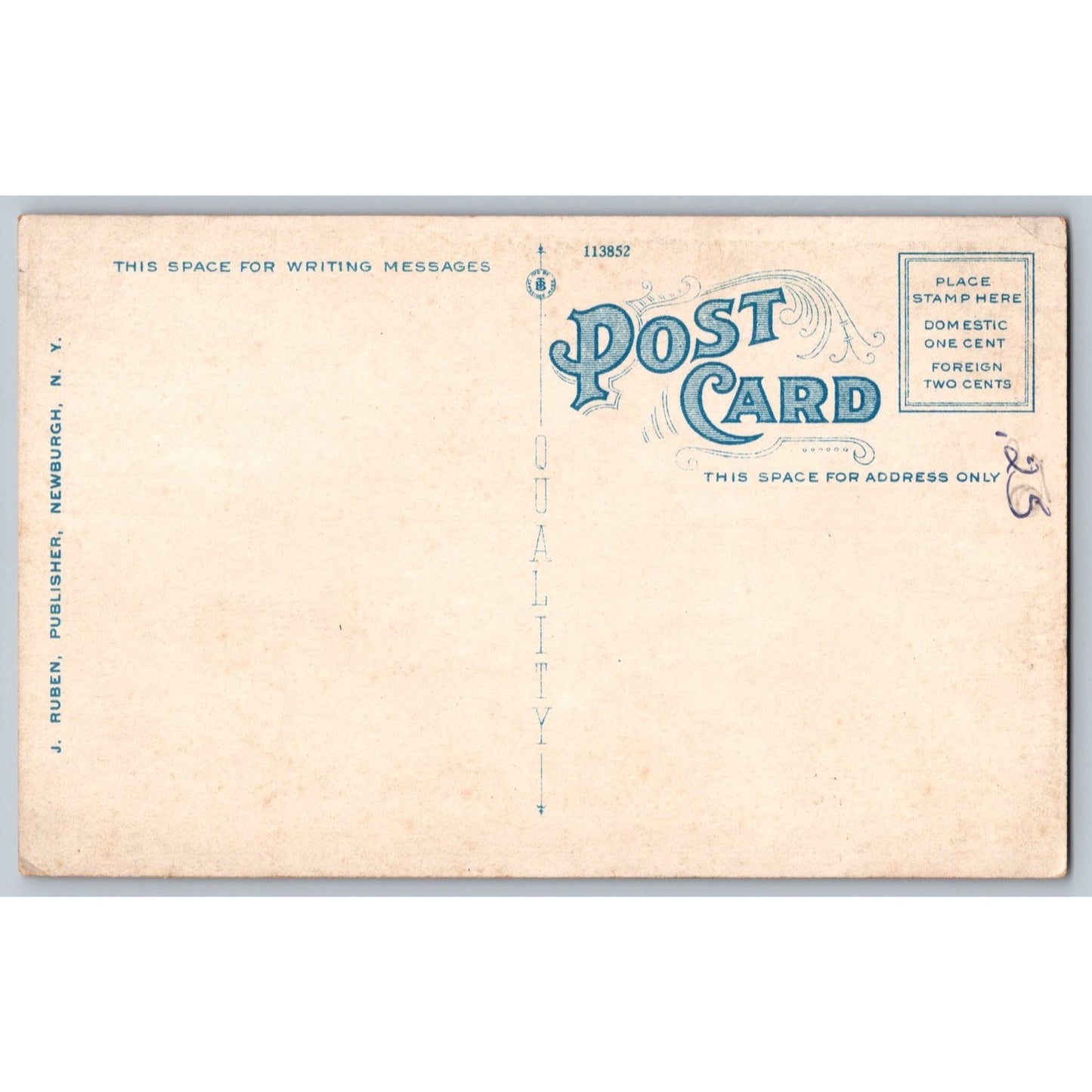 Stamford NY New York Rexmere Hotel Catskills Divided Back Postcard J Ruben