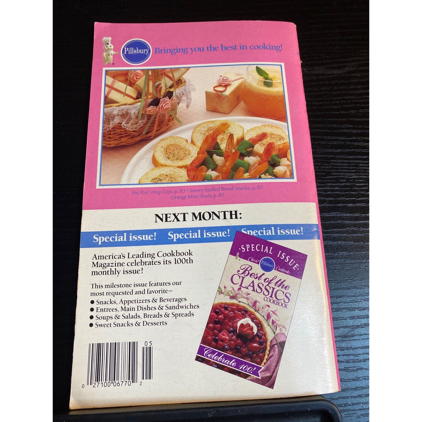 Pillsbury Party Time Recipes Cookbook Booklet 1989