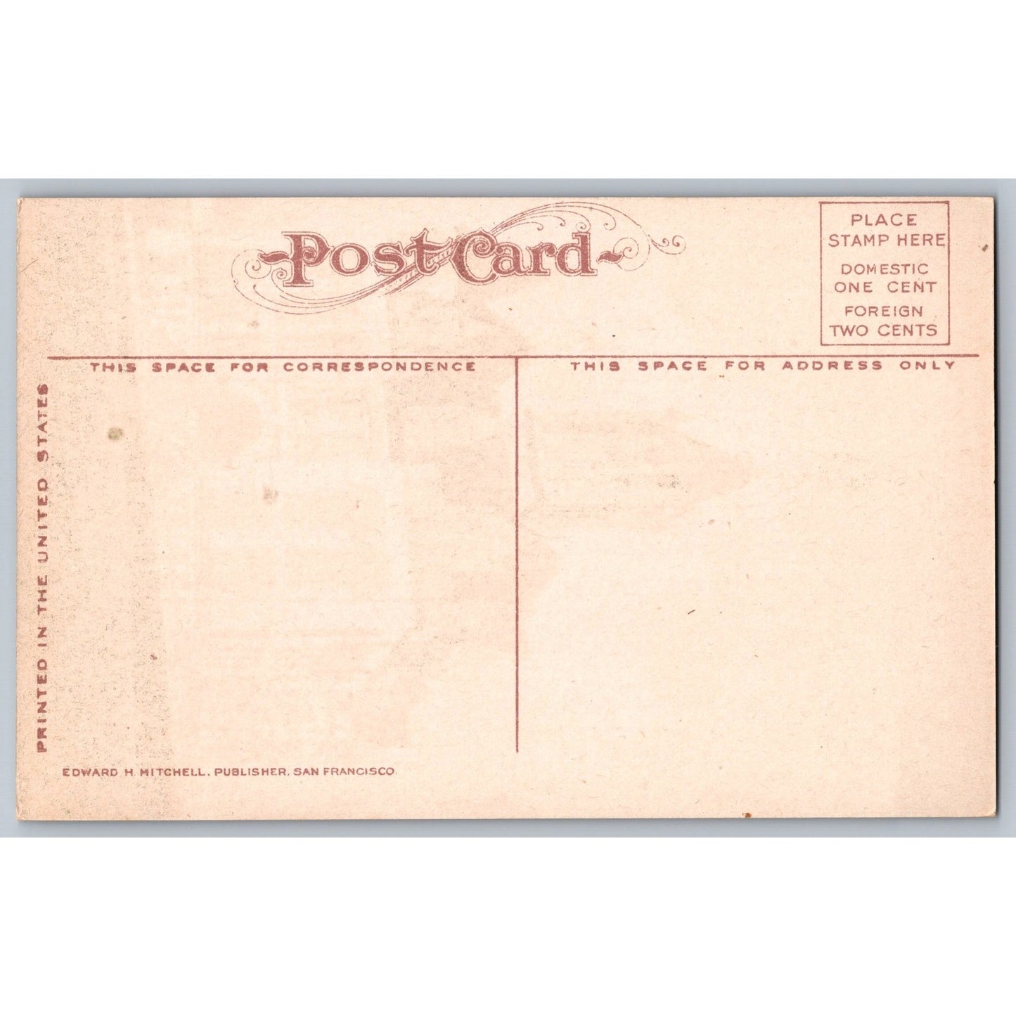 Tacoma WA Washington Pierce County Court House Divided Back Postcard Mitchell