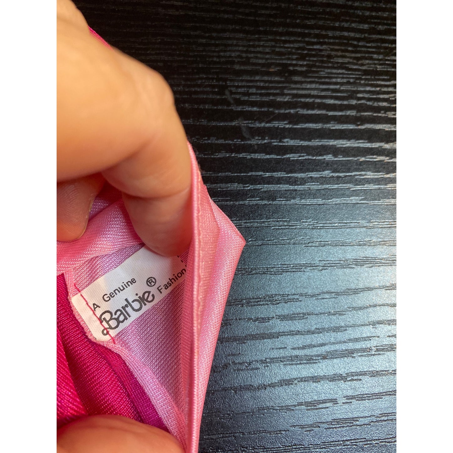 Barbie Fashion 1519 Feeling Pretty 1988 Two Tone Pink Mauve Halter Dress