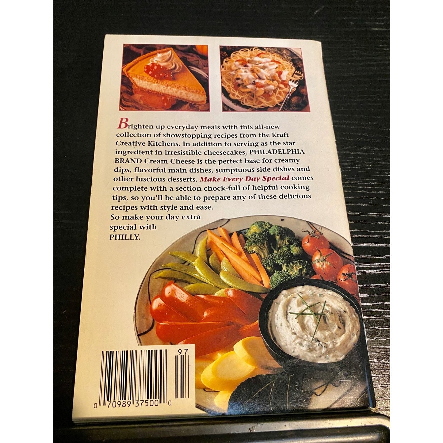 Favorite Recipes Cookbook Booklet 1996 Cream Cheese - Make Every Day Special