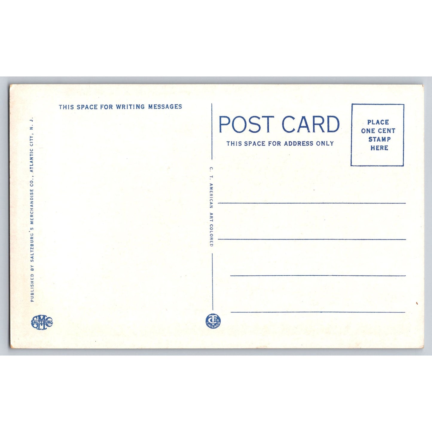 Atlantic City NJ New Jersey Ritz-Carlton Hotel Boardwalk & Beach Postcard Unused