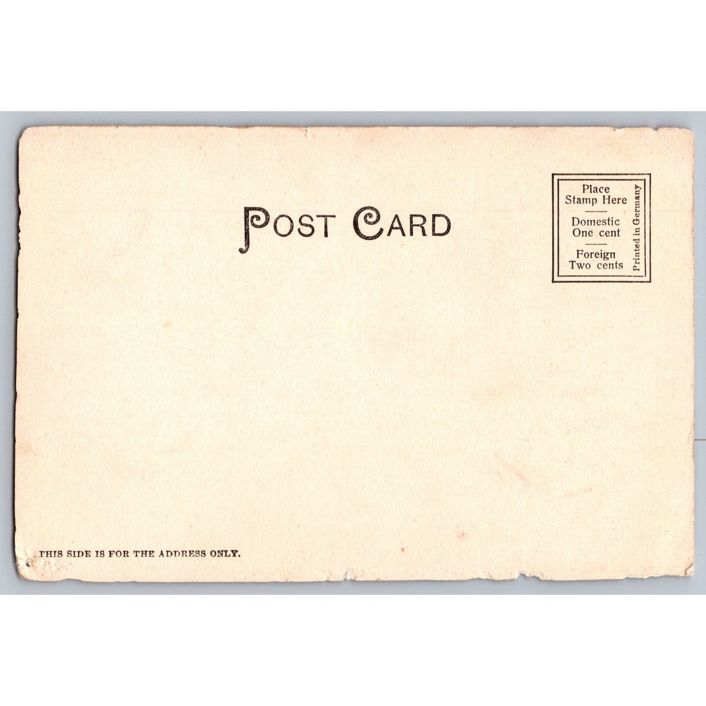 Washington DC US Government Printing Office 1909 Undivided Back Postcard