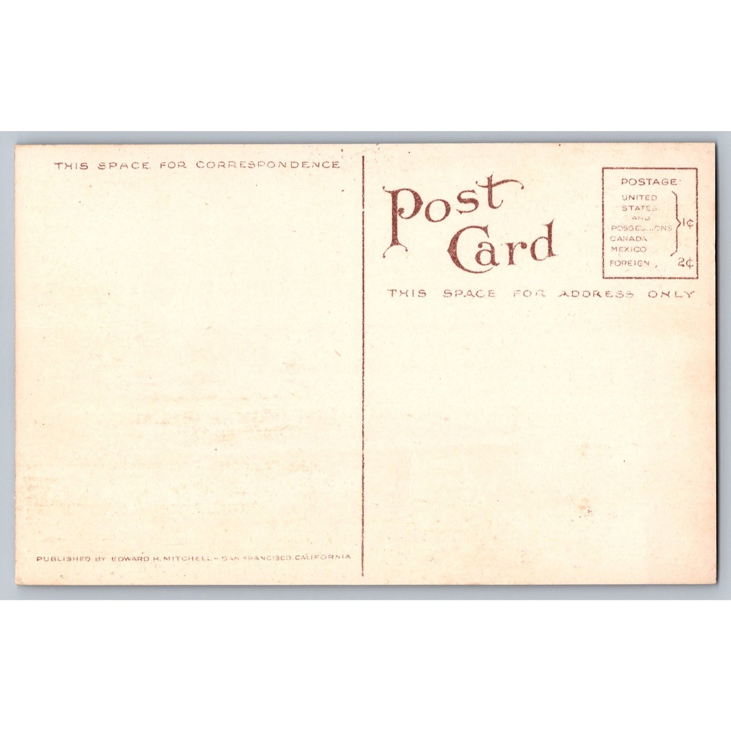 Everett WA Washington Harbor View Divided Back Postcard Edward H. Mitchell