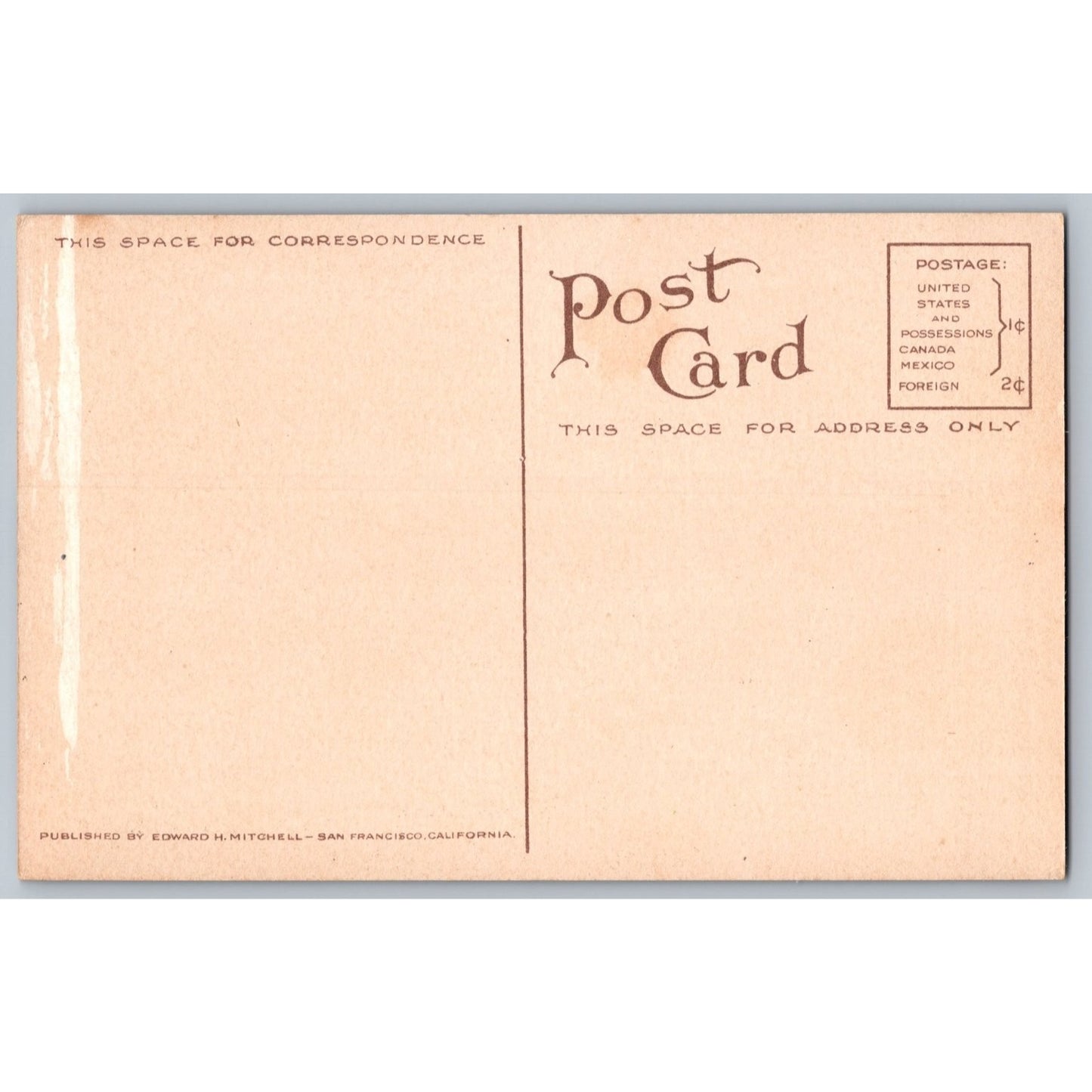 Bellingham WA Washington State Normal School Divided Postcard Edward H Mitchell