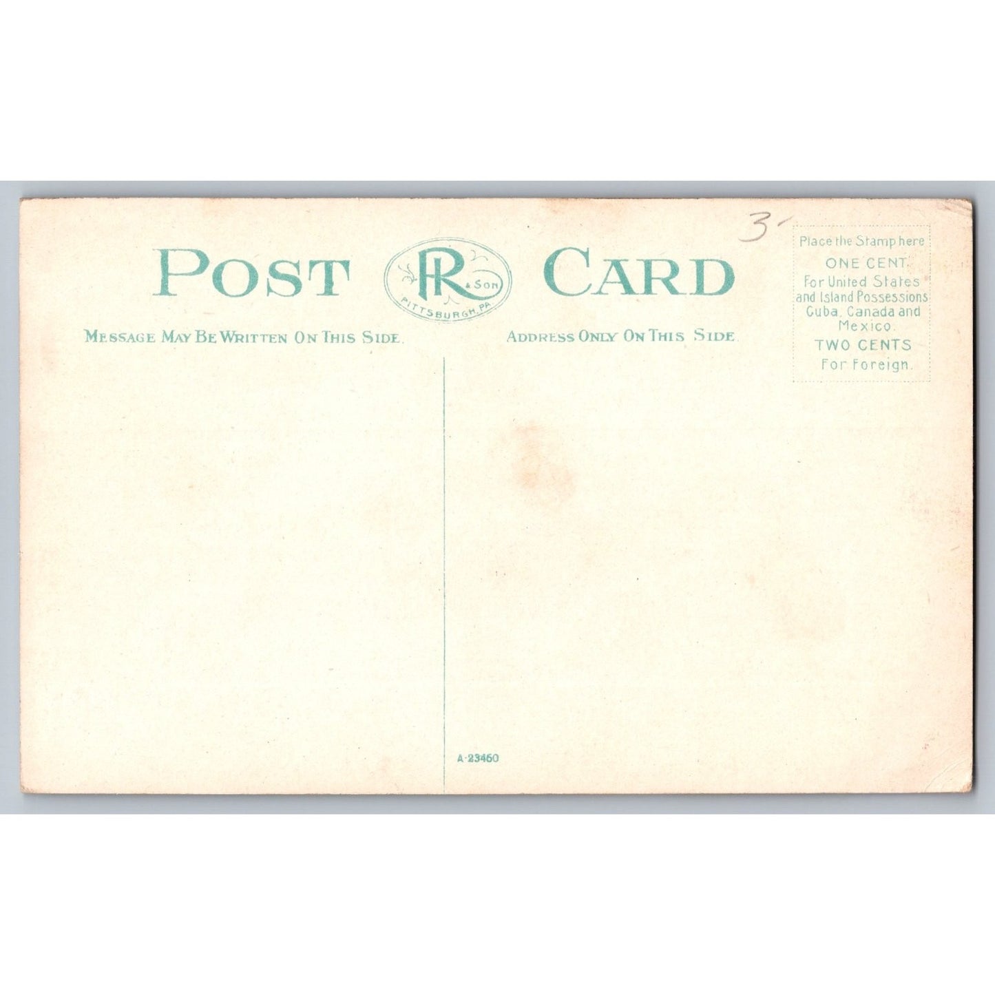 Pittsburgh PA Pennsylvania Commonwealth Building Early 1900s Divided Postcard