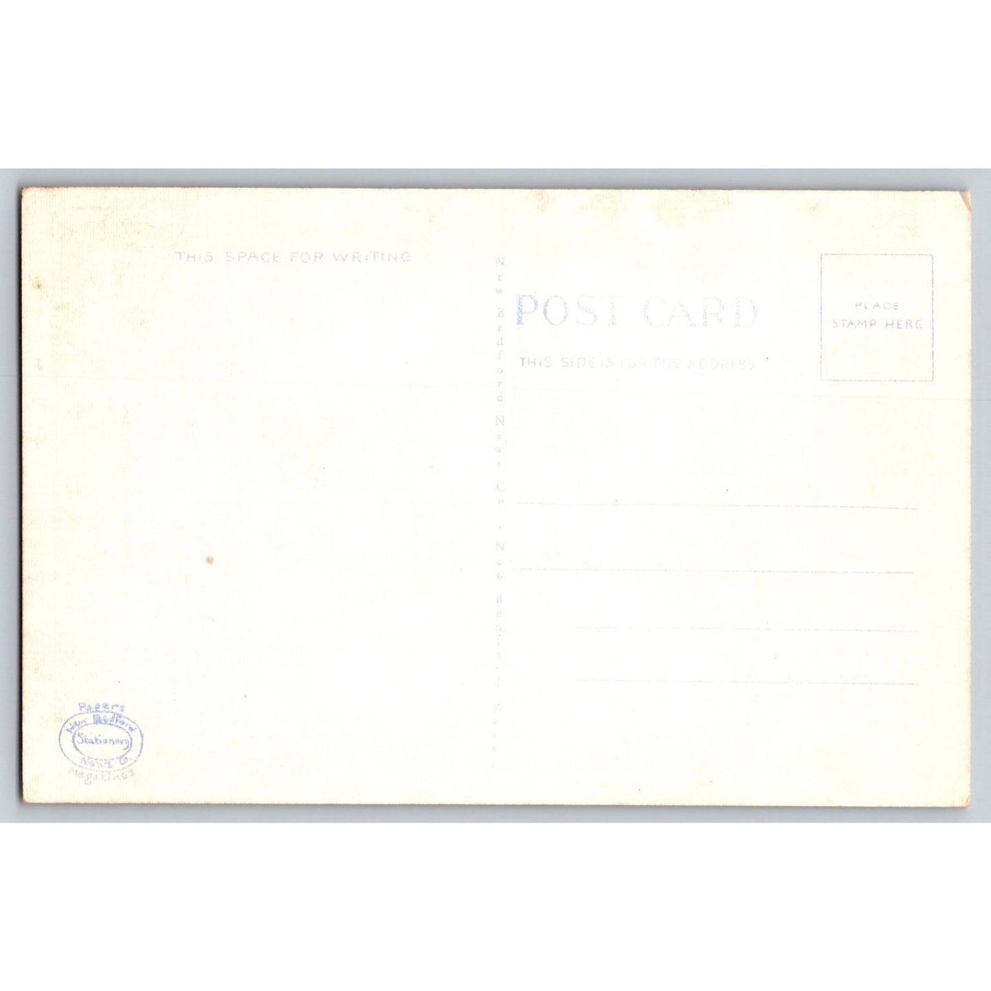 Middleboro MA Massachusetts Town Hall Scenic View White Border Postcard Unused