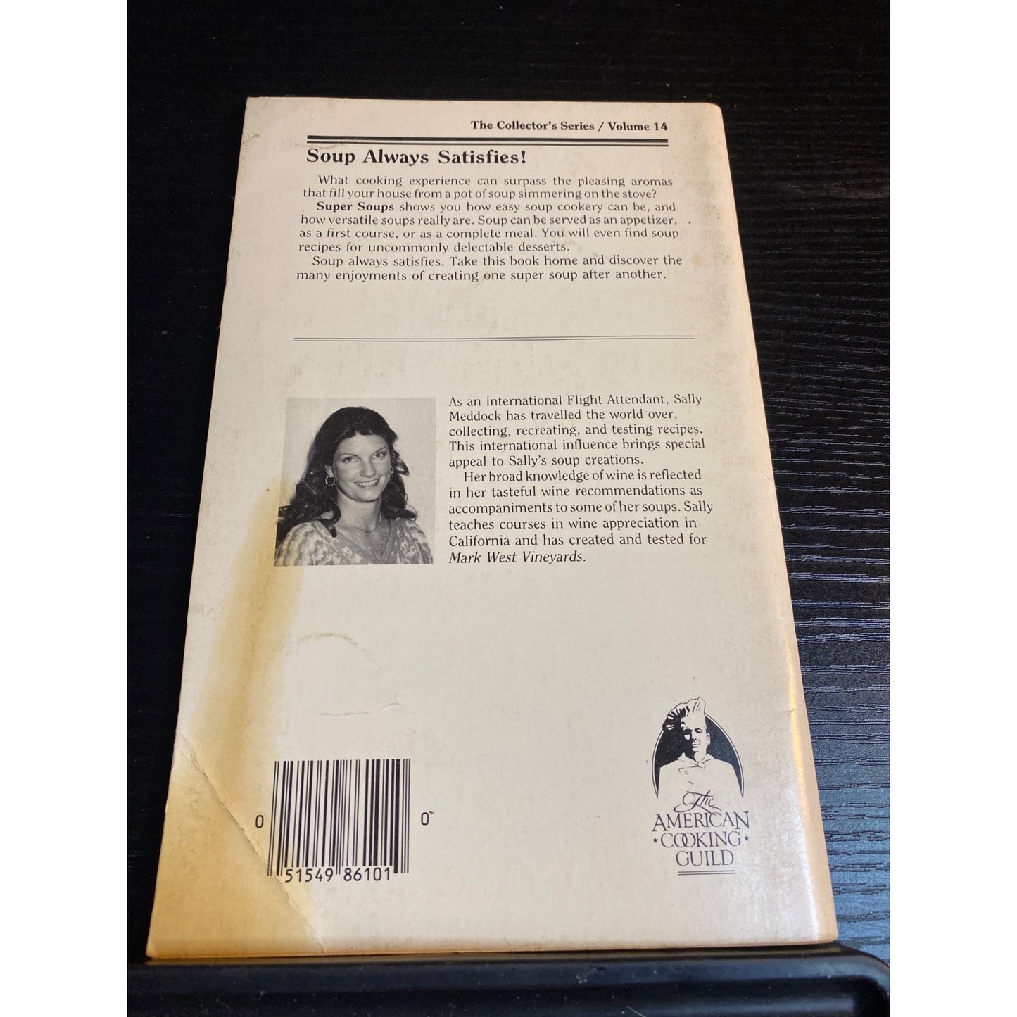 Super Soups Sally Meddock Cookbook 1986 The Collectors Series Vol 14 Softcover