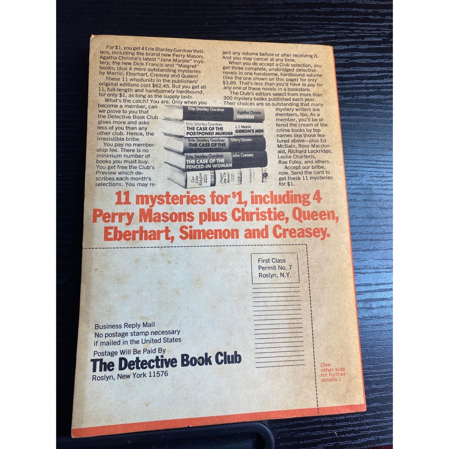 Ellery Queen's Mystery Magazine November 1973 Agatha Christie H.R.F. Keating