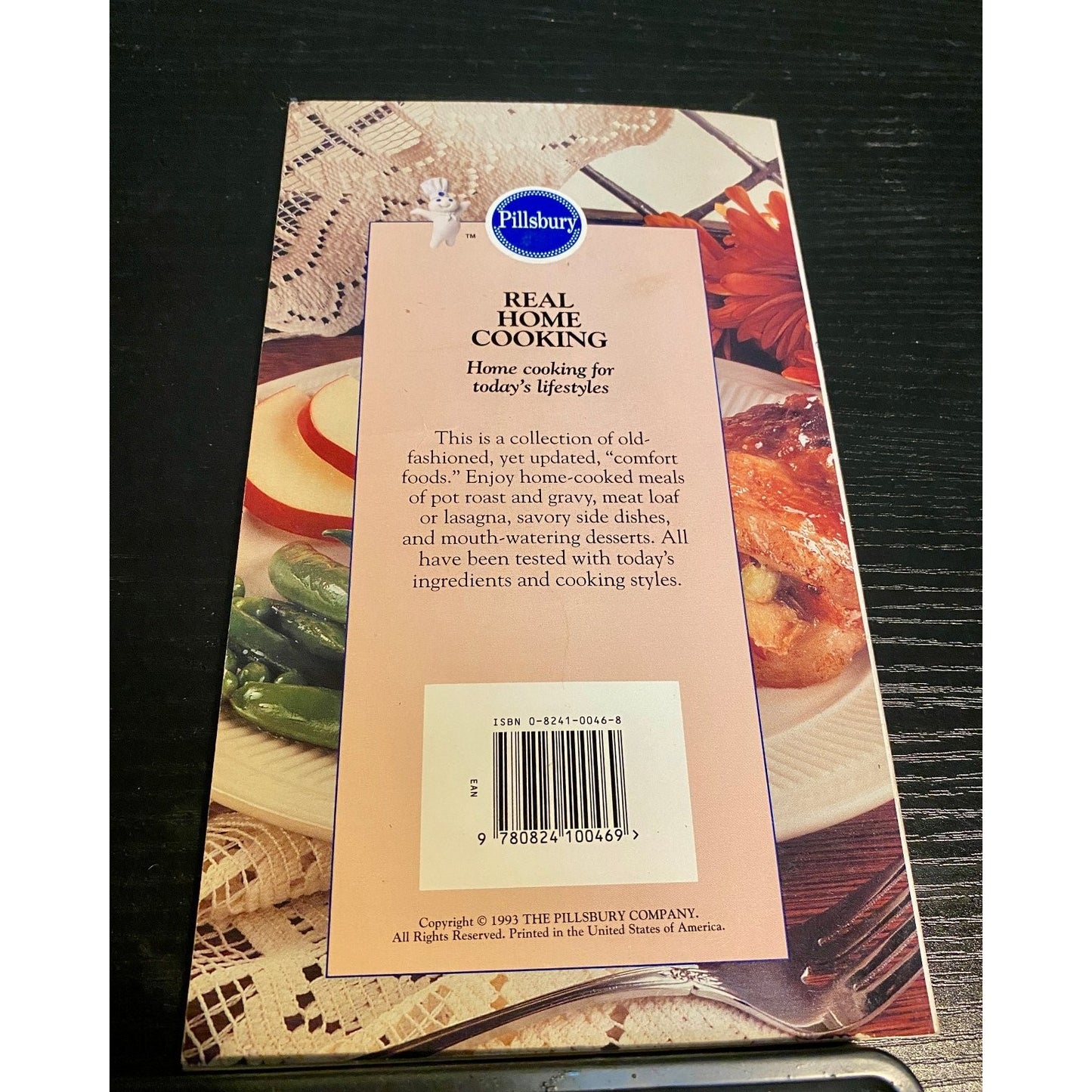 Pillsbury Classic Cookbook Booklet 1994 Real Home Cooking Recipes