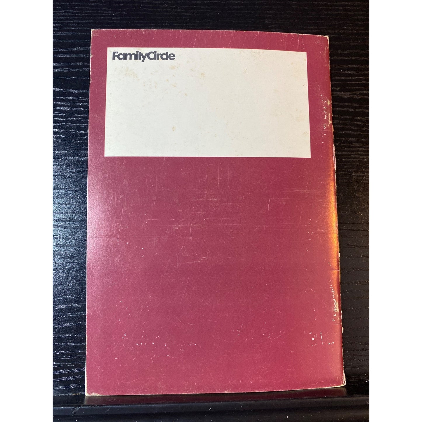 Family Circle Gifts From Your Kitchen 1986 Recipe Cookbook Booklet