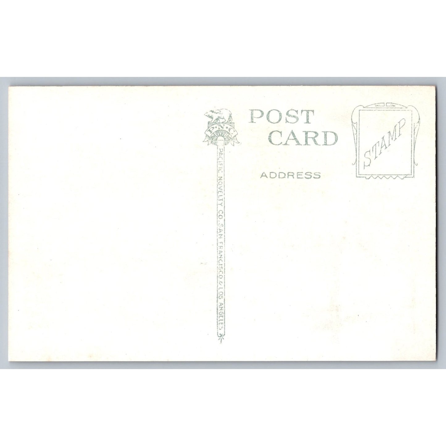 Stockton CA California Congregational Church 1920s Postcard Pacific Novelty