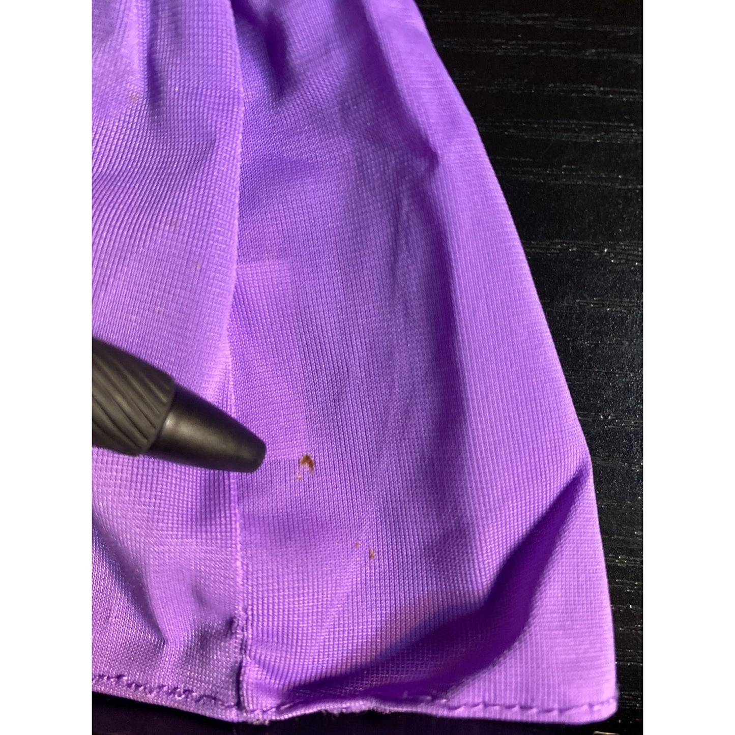Barbie Fashion Fun 2088 Vintage Purple Skirt with Striped Bodice Doll Dress 1984