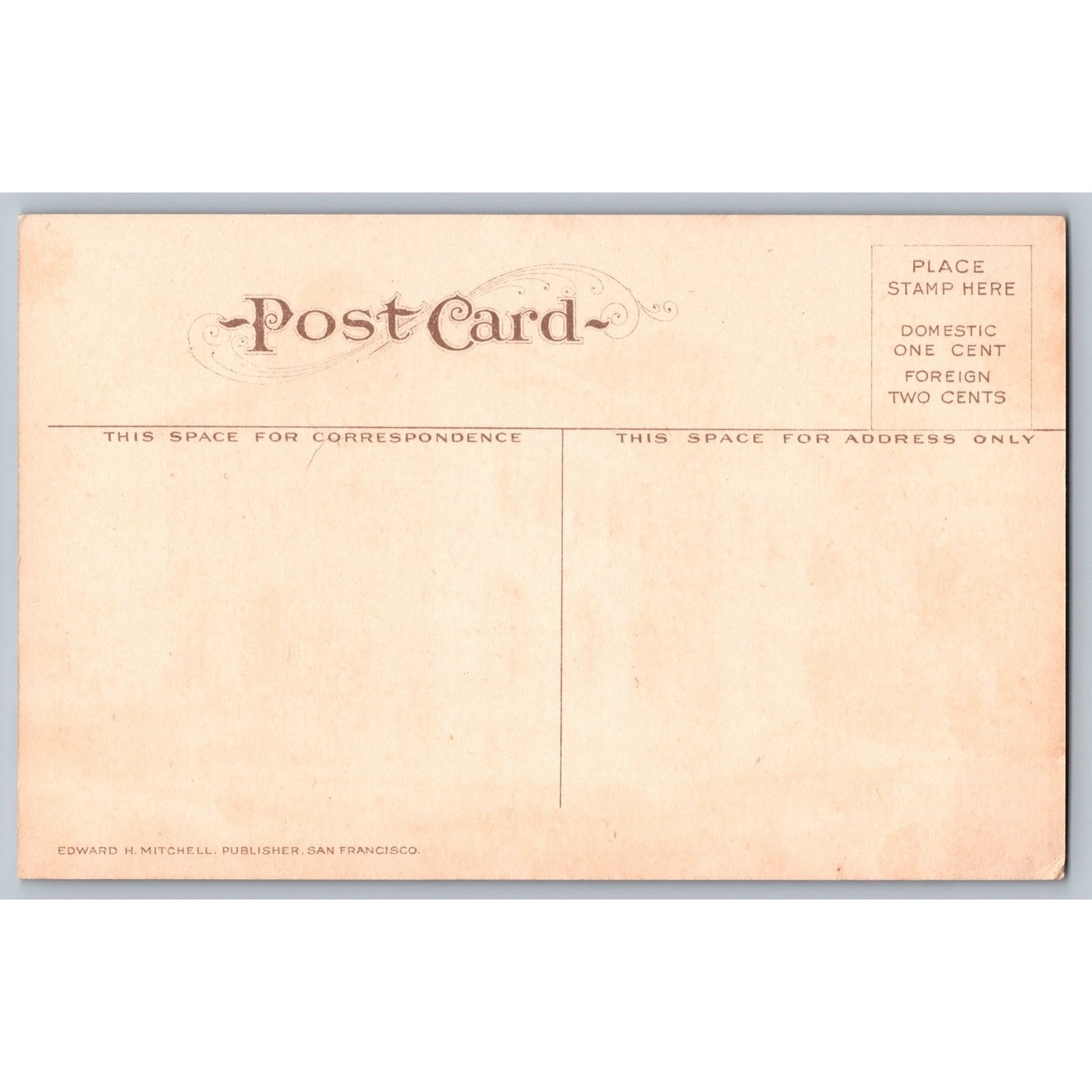 Port Townsend WA Washington Custom House Divided Back Postcard Edward H Mitchell