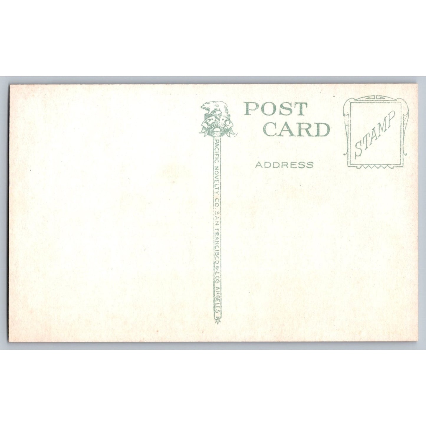 Stockton CA California North Stockton School White Border Postcard