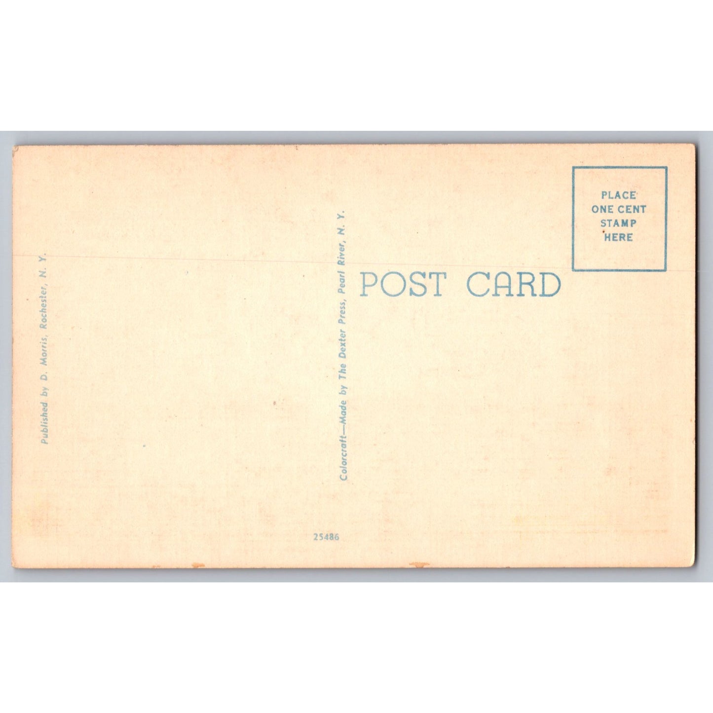 Rochester NY New York Benjamin Franklin Junior-Senior High School Linen Postcard